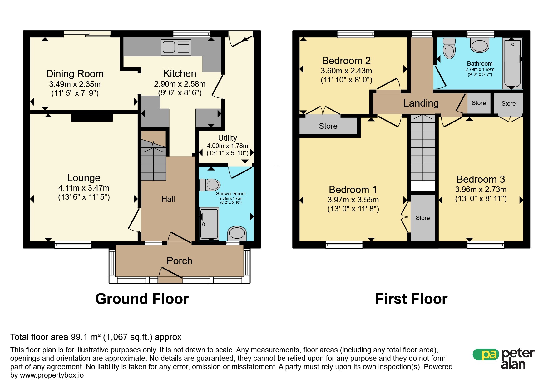 22, Weston Road, Cardiff floorplan