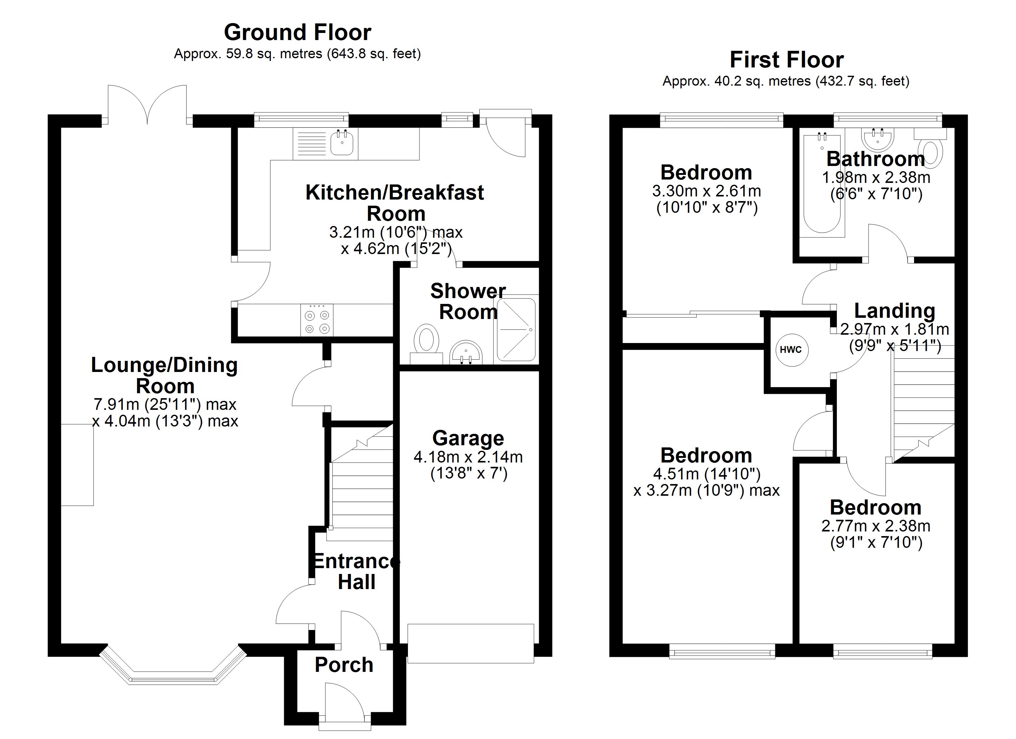 3 Bedrooms Link-detached house for sale in Delfcroft, Ware SG12