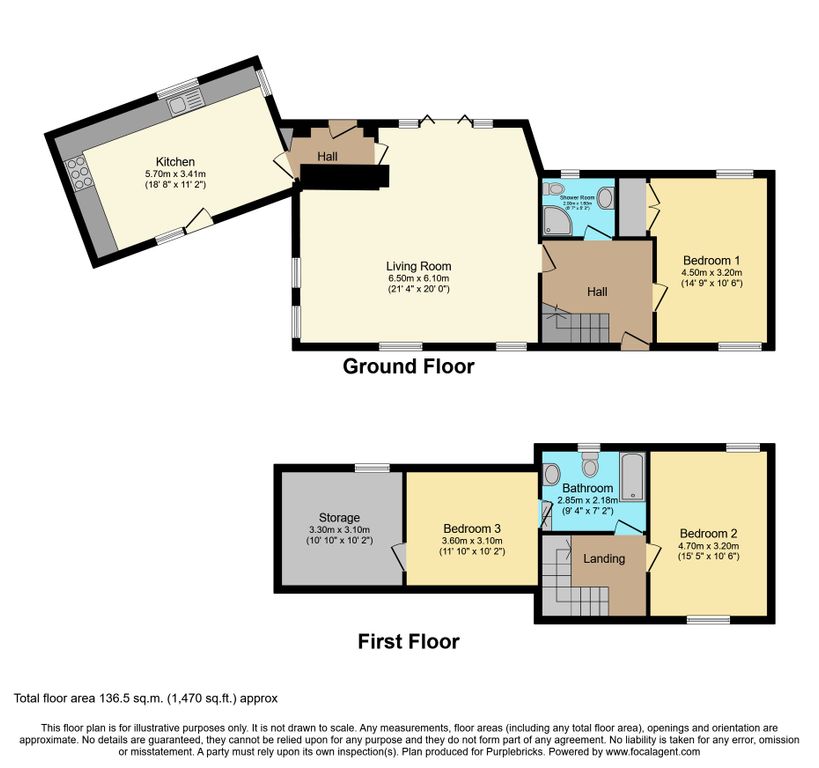 The Byres, West Taphouse, Lostwithiel floorplan