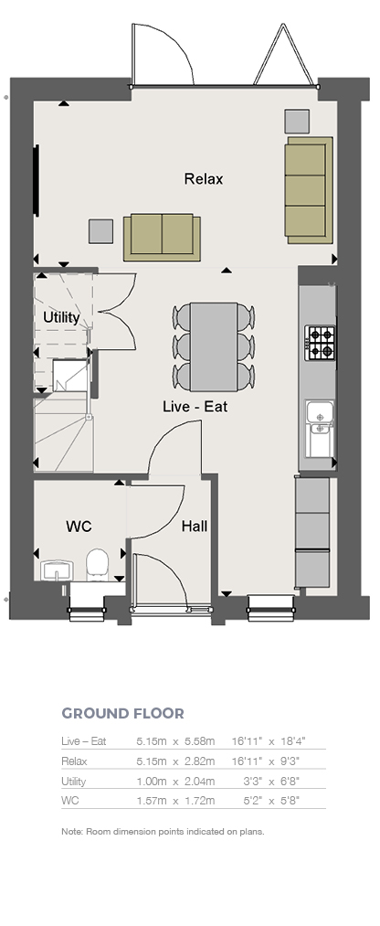 3 Bedrooms Semi-detached house for sale in 