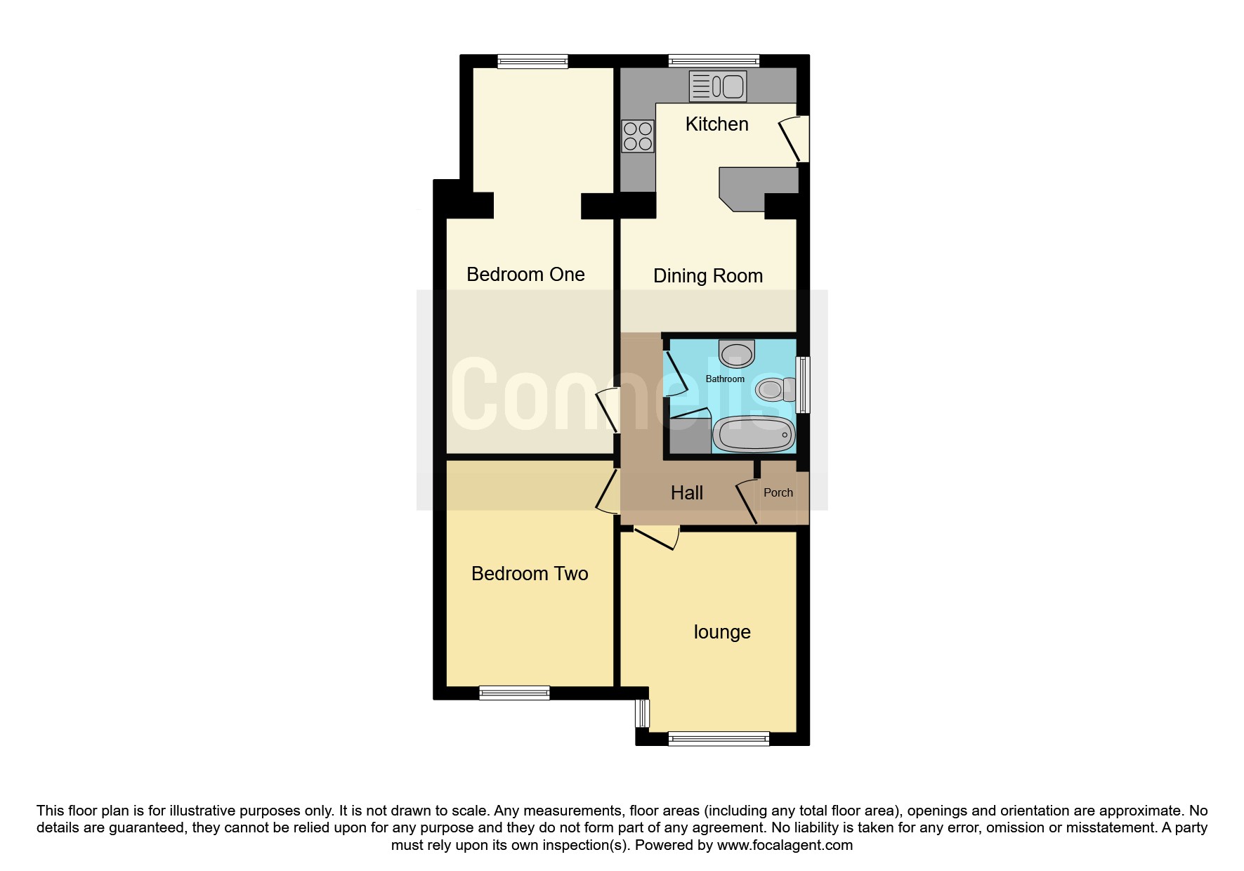 12, Carlton Drive, Paignton floorplan