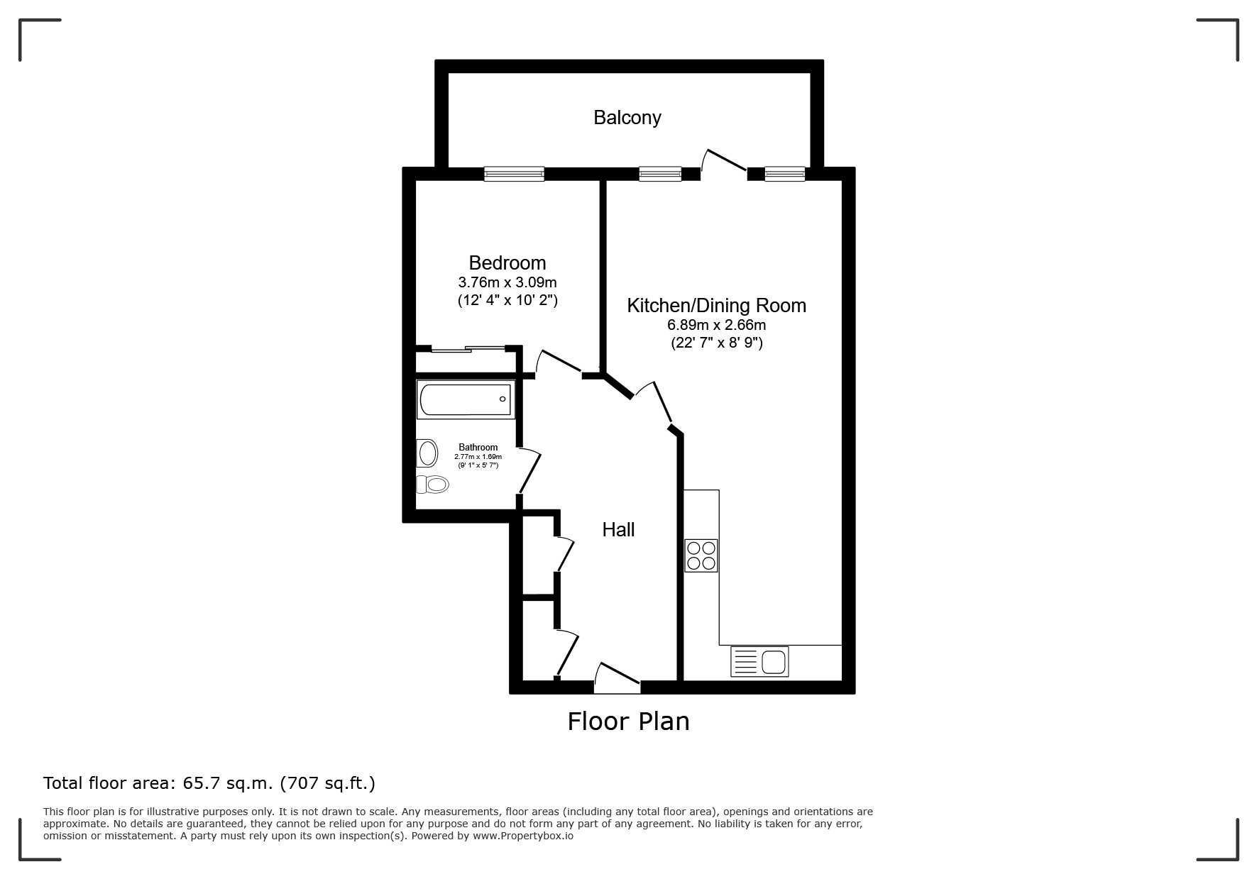 168, Aspen Road, Buckinghamshire floorplan