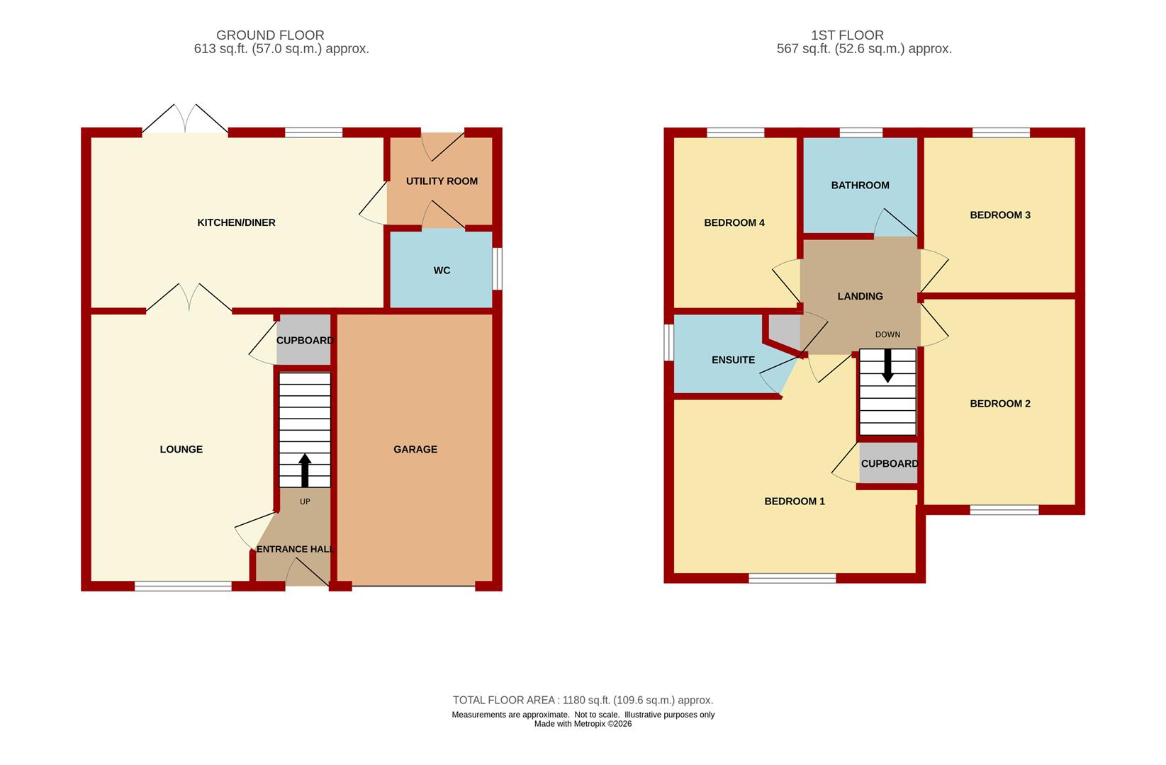 Kingfisher Drive, Lydney floorplan
