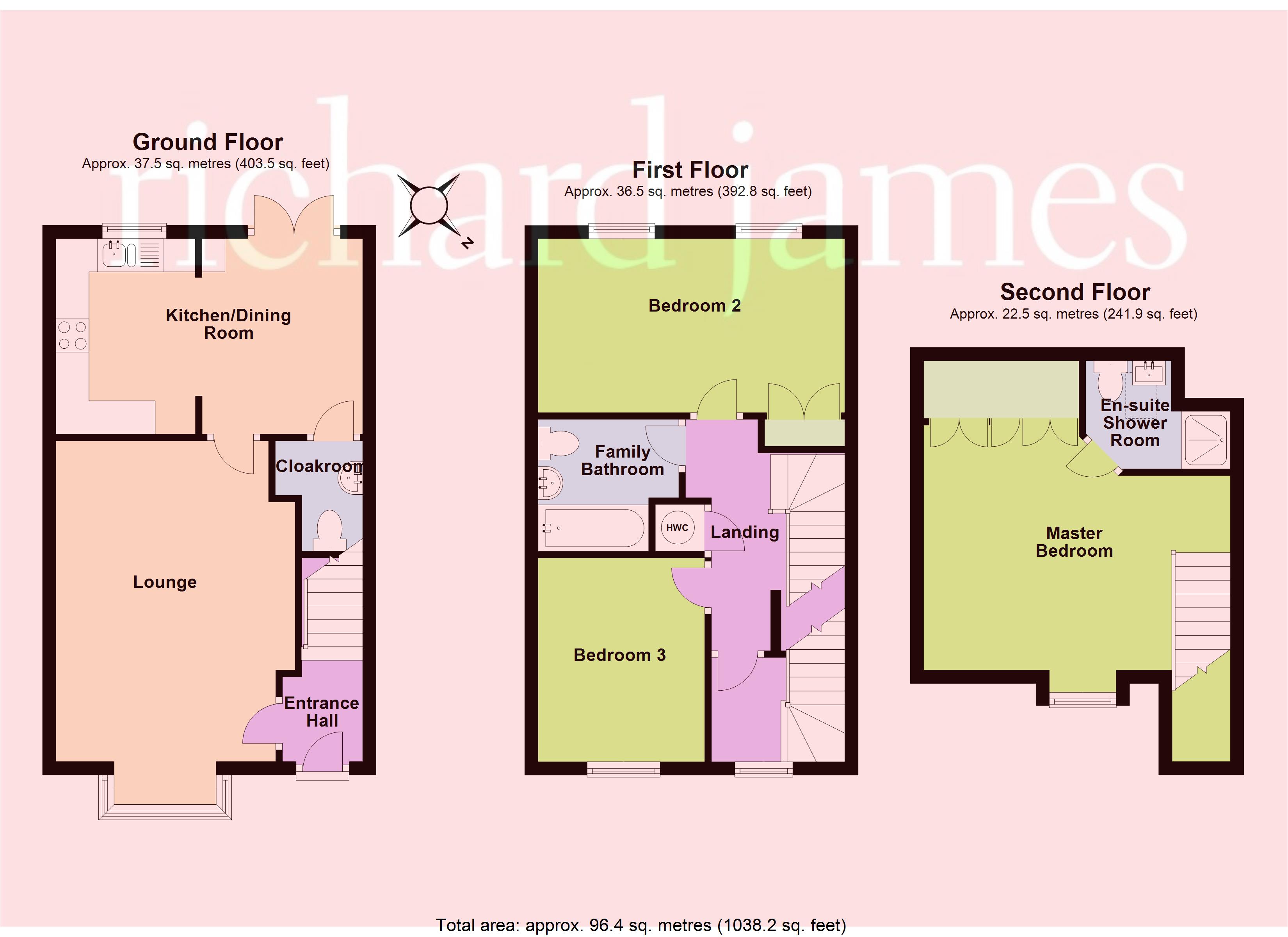 12, Patenall Way, Higham Ferrers floorplan