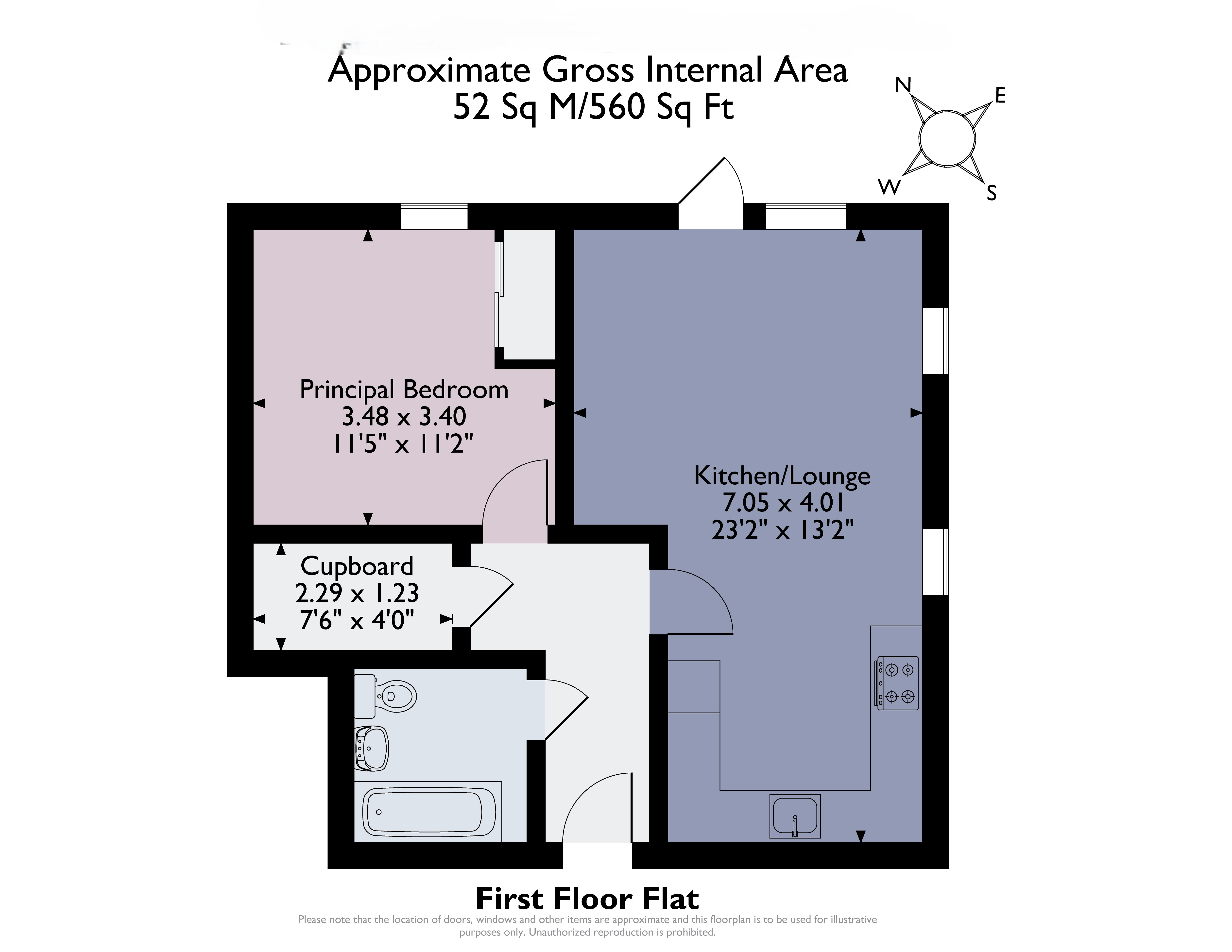 66, De Bruyne Street, Cambridgeshire floorplan