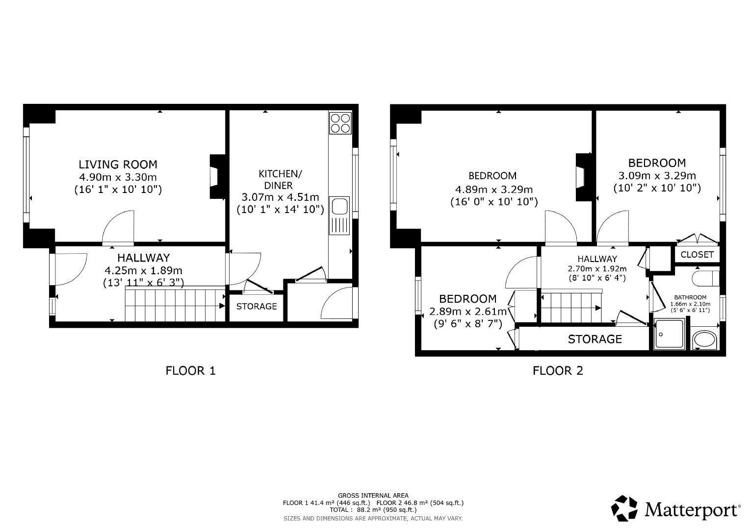 27, Mill Croft Estate, Otley floorplan
