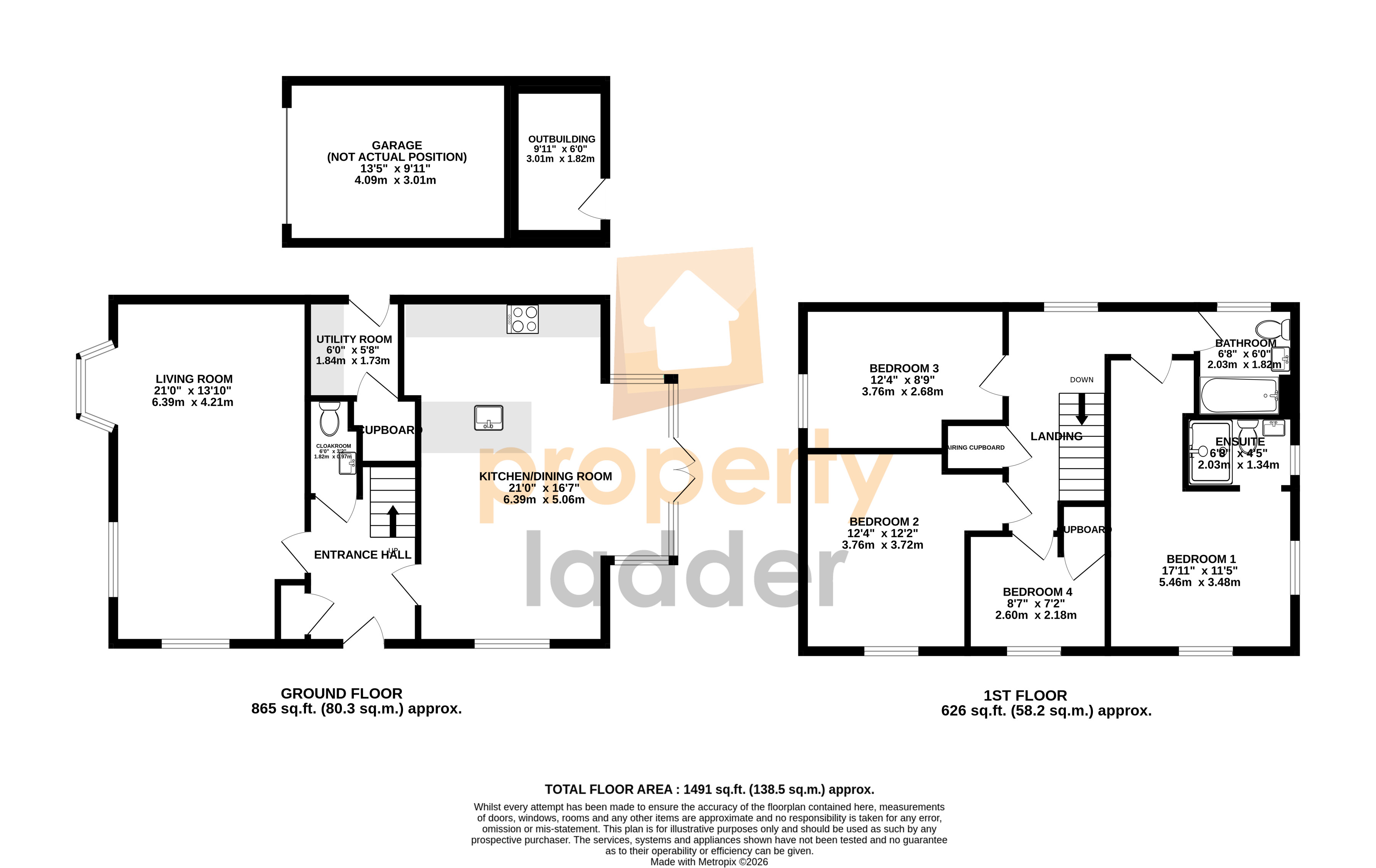 Rowan Crescent, Norwich floorplan