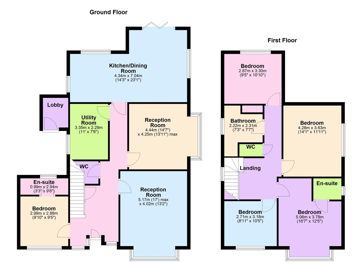140, Ashby Road, Hinckley floorplan