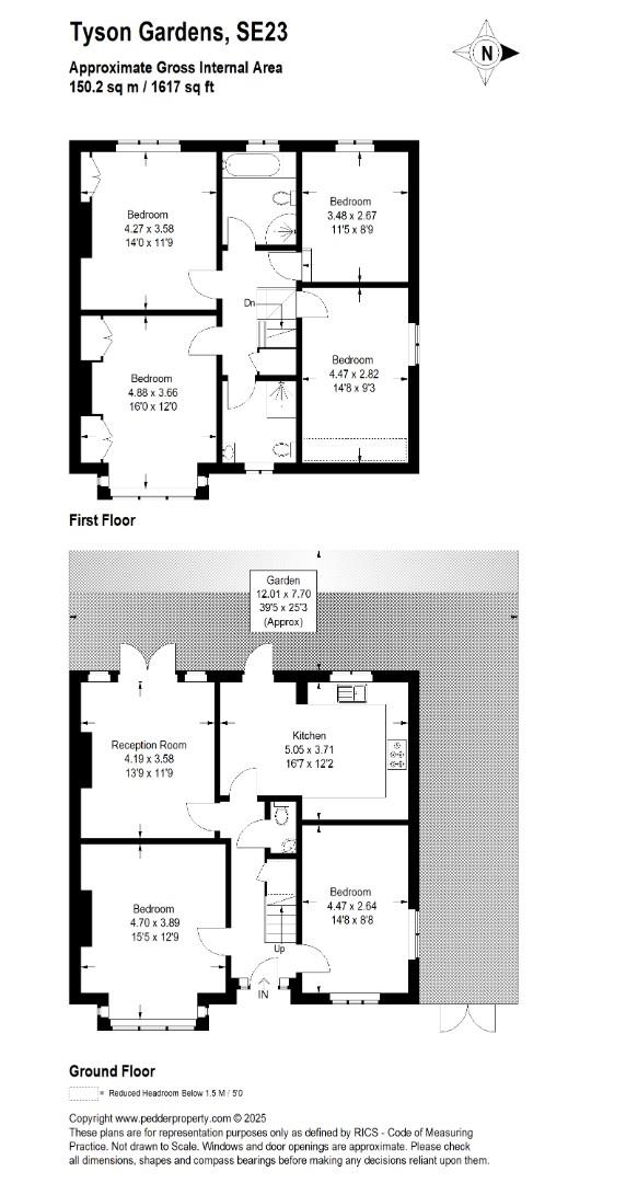 3 Tyson Gardens, Devonshire Road, London floorplan