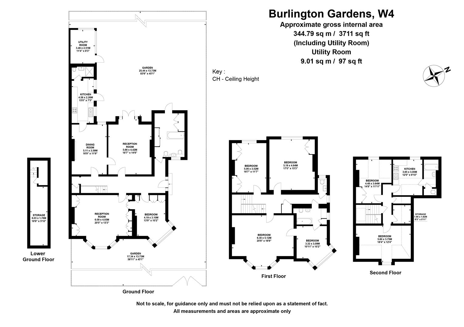 7, Burlington Gardens, London floorplan