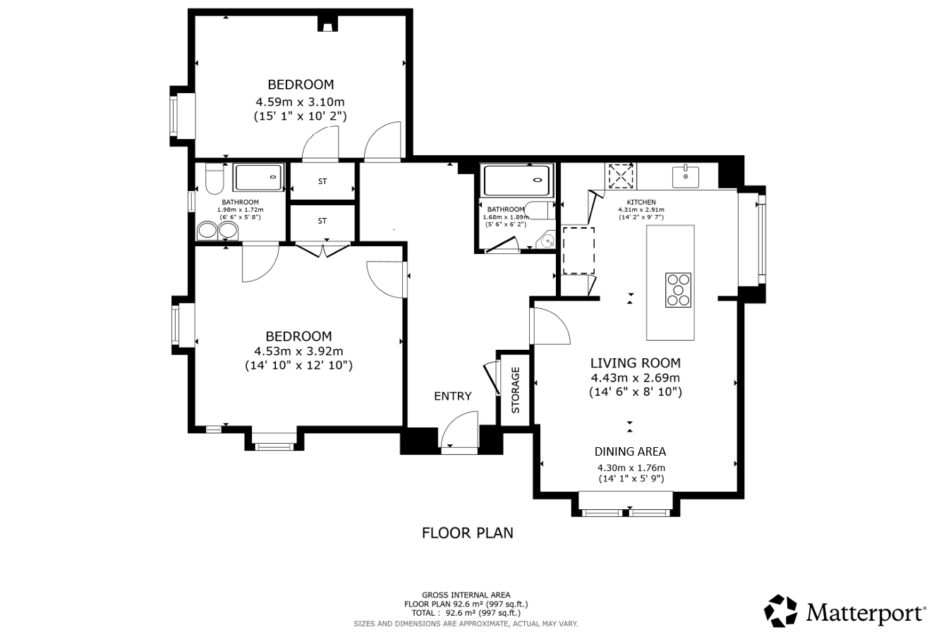 20, Parklands View, Crookston, Glasgow floorplan