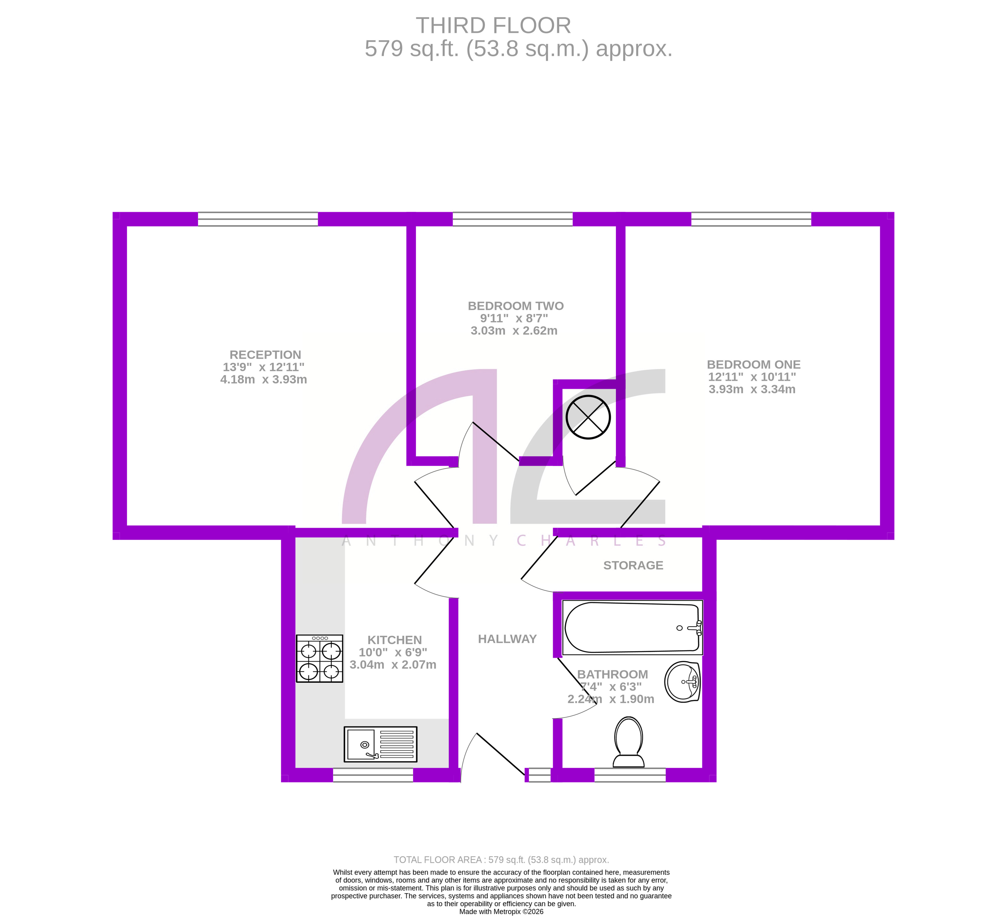 70 Alden House, Duncan Road, London floorplan