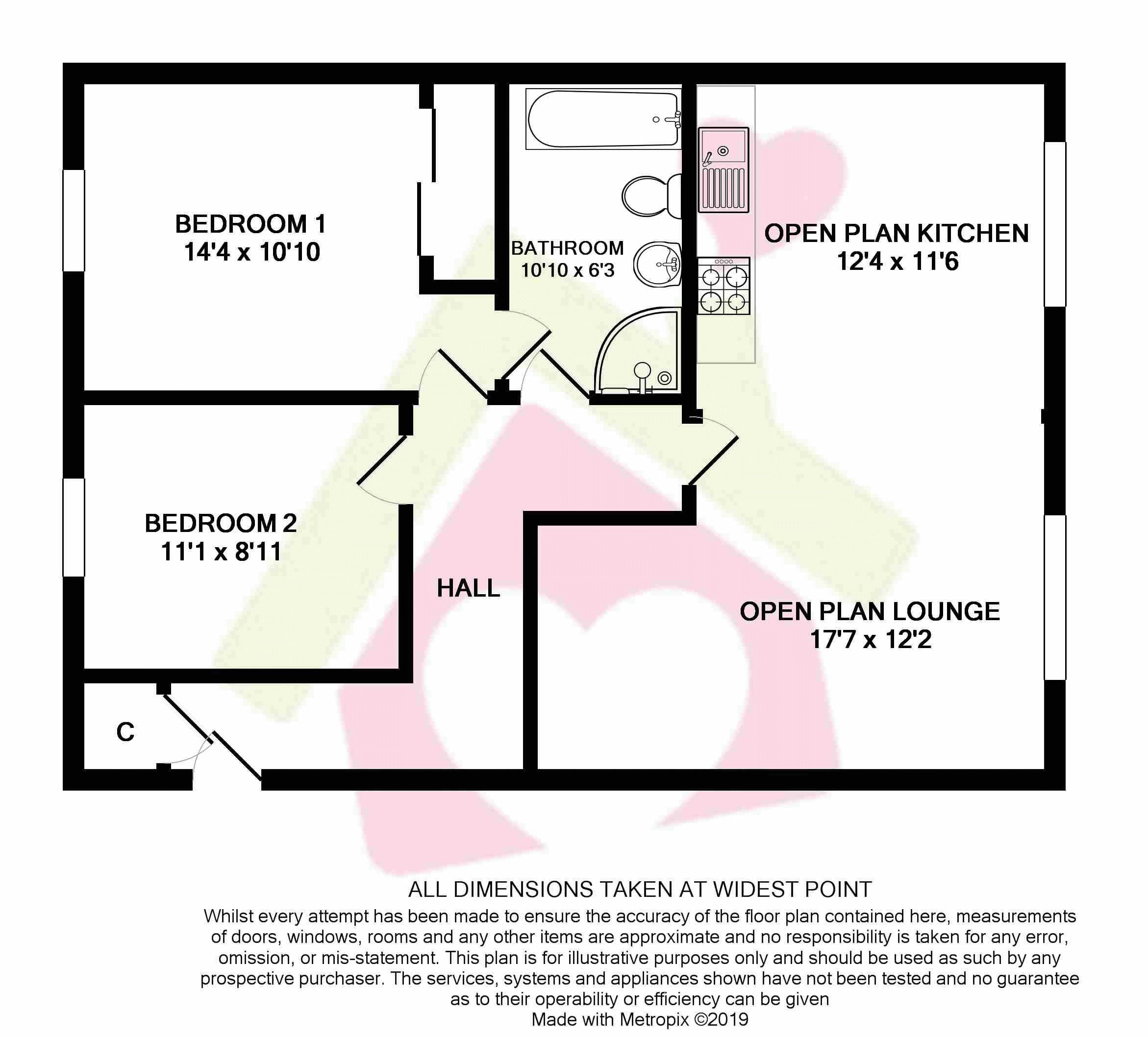 2 Bedrooms Flat for sale in 19 Barclay House, West Langlands Street, Kilmarnock KA1