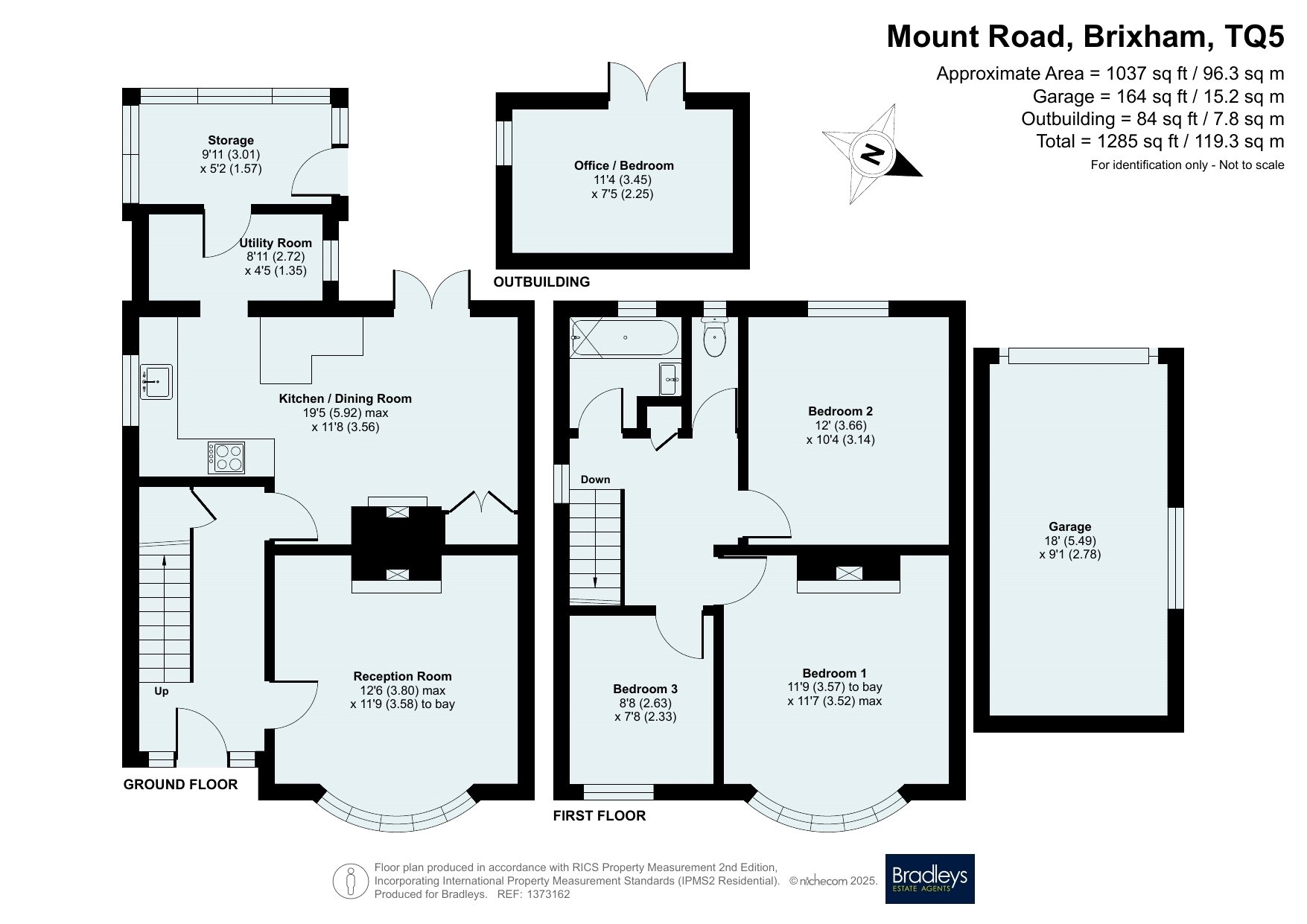 12, Mount Road, Devon floorplan