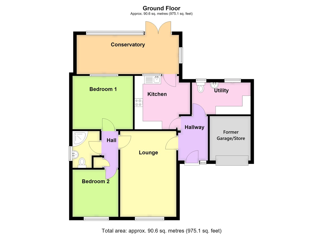 25, Acorn Close, Boston floorplan