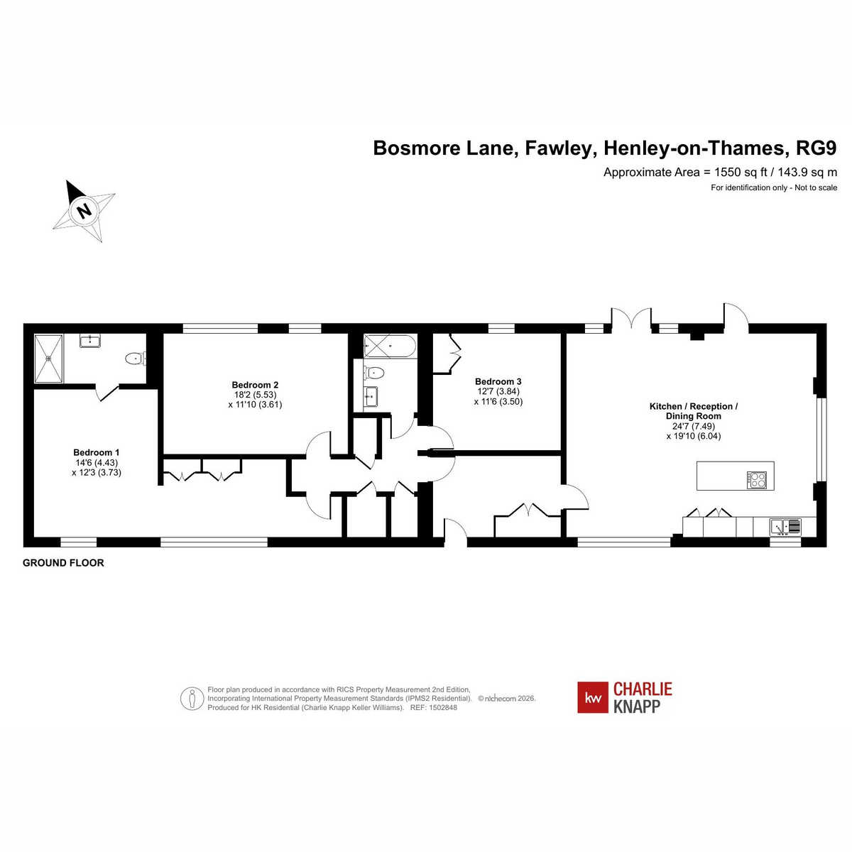 Shepherds Cottage, Bosmore Lane, Henley-on-thames floorplan