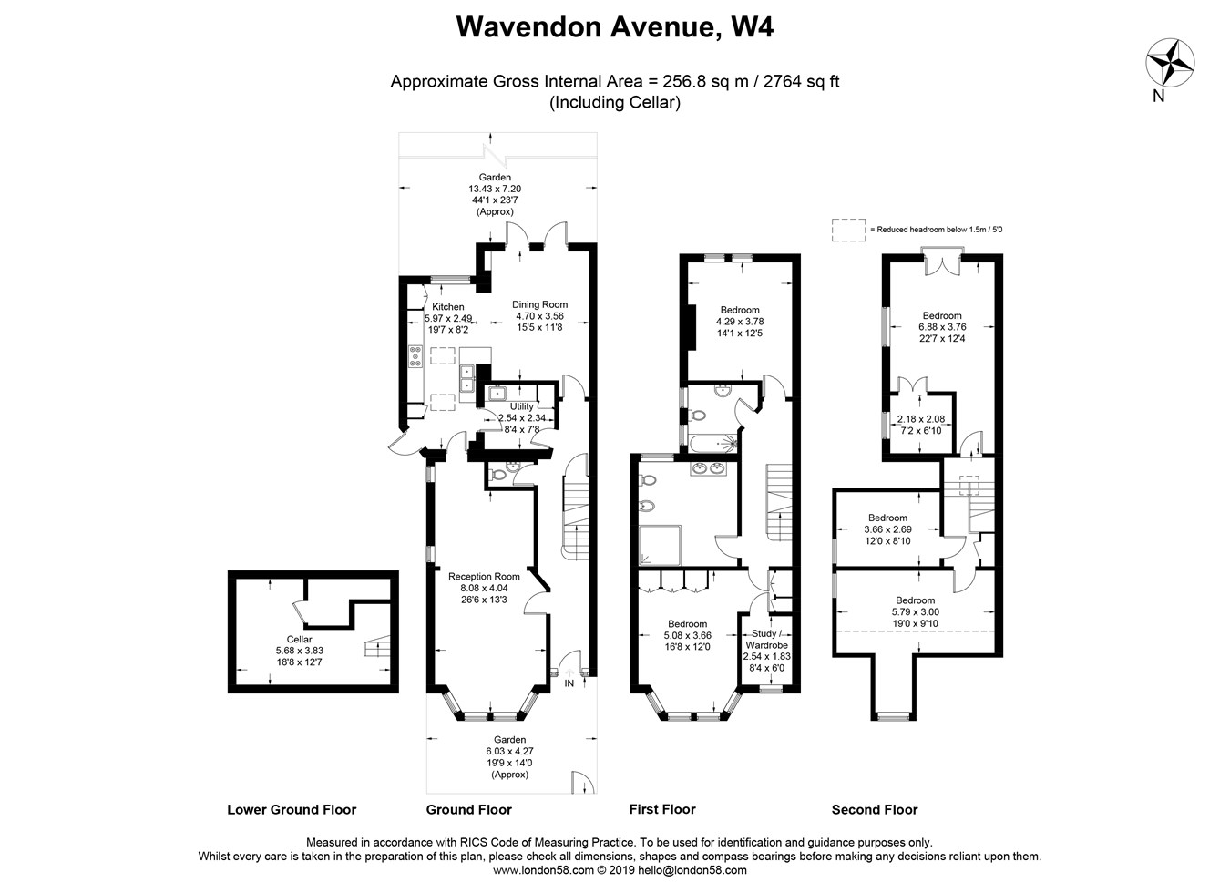 5 Bedrooms Semi-detached house to rent in Wavendon Avenue, Chiswick, London W4