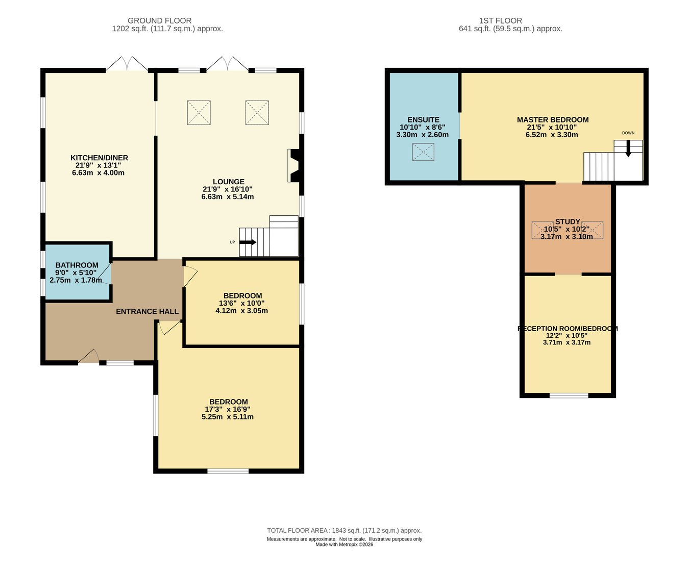 71, Highfield Road, Wimborne floorplan