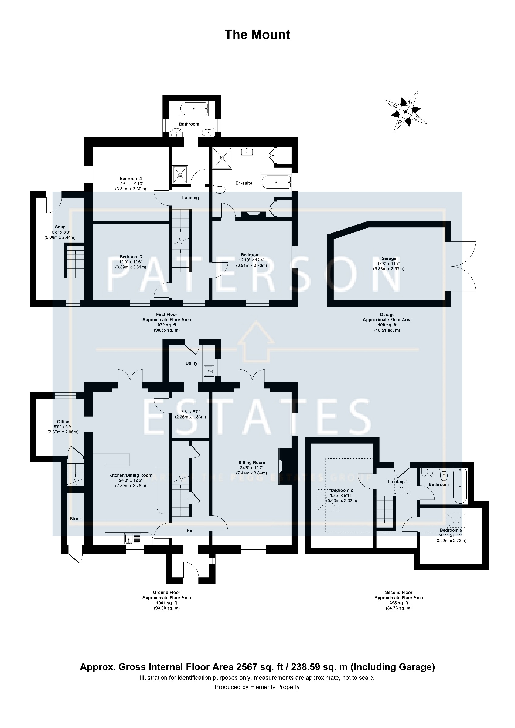 The Mount, Sturminster Newton floorplan
