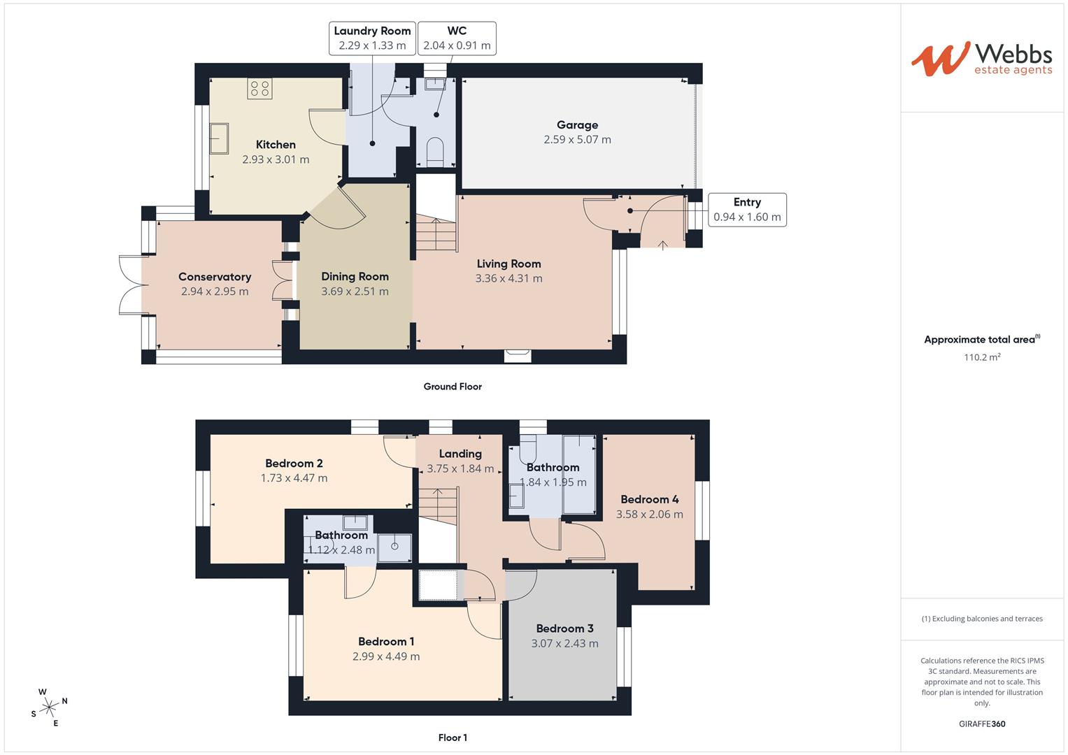 15, Moat Way, Handsacre Rugeley floorplan