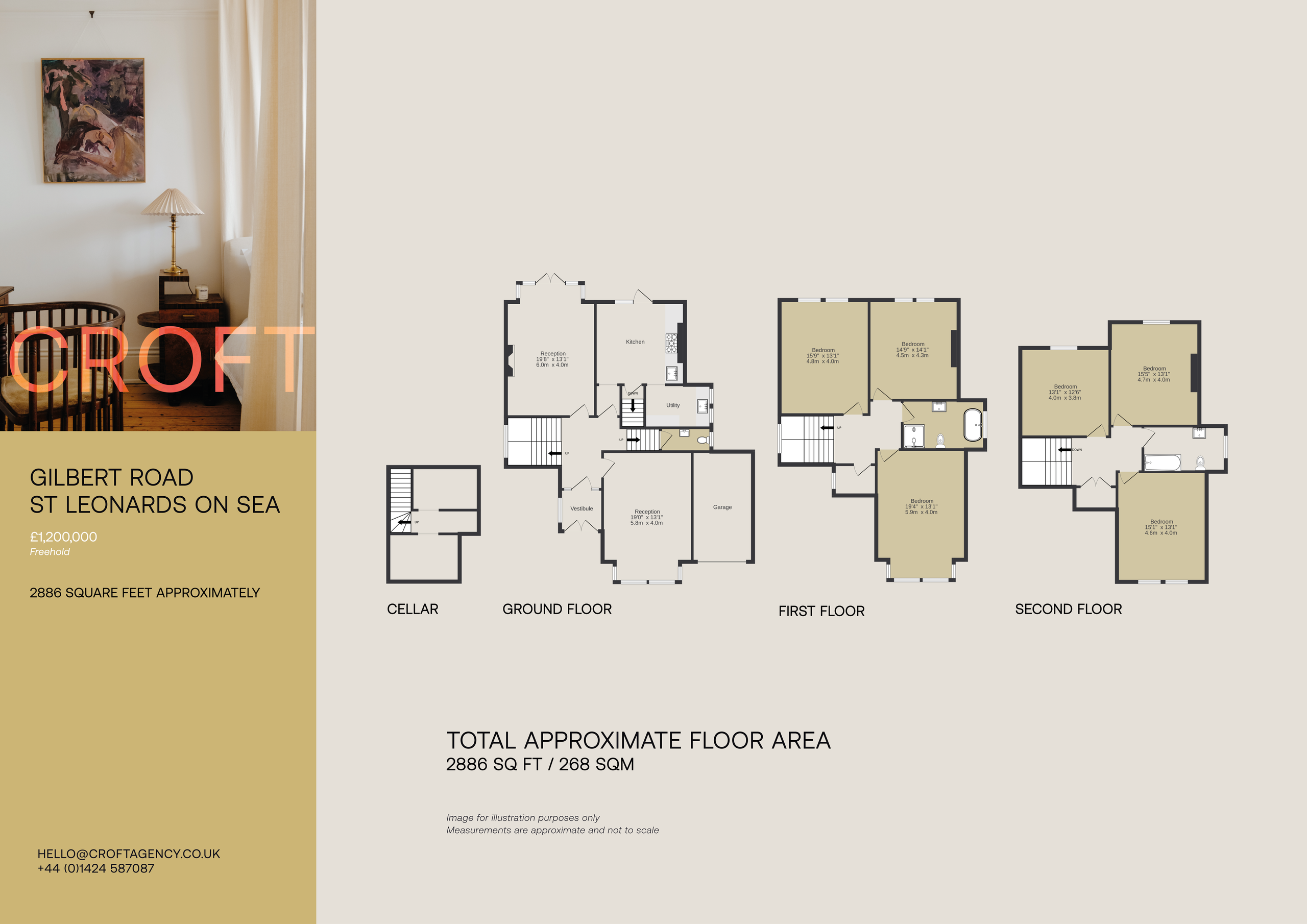 3 Gilbert Road, St. Leonards-on-Sea floorplan