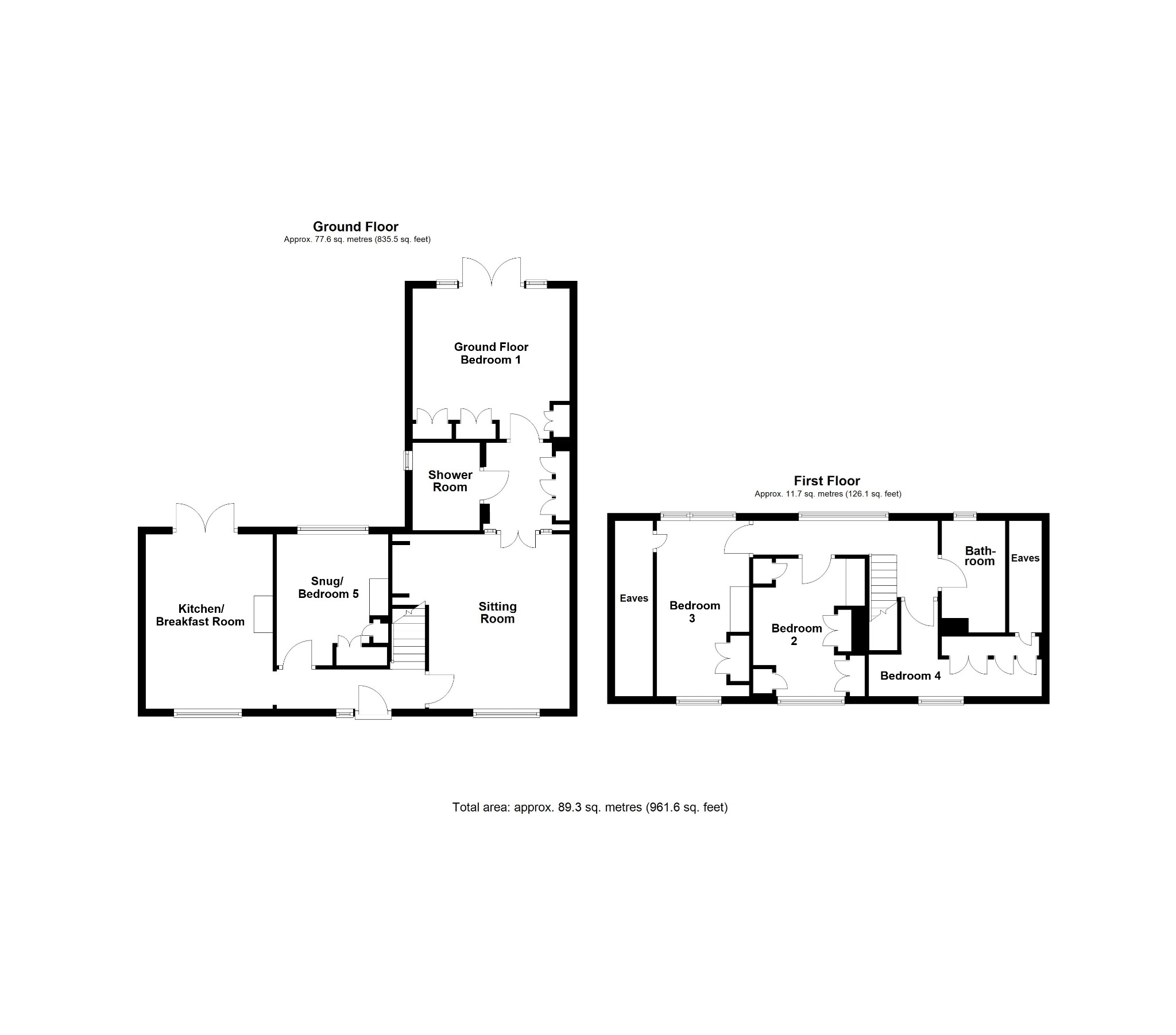 The Hive, 4 Seal Road, Selsey floorplan