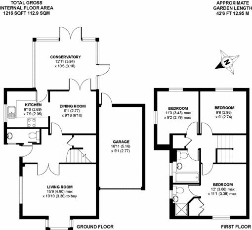 3 Bedrooms Detached house to rent in Merchants Close, Knaphill, Woking GU21