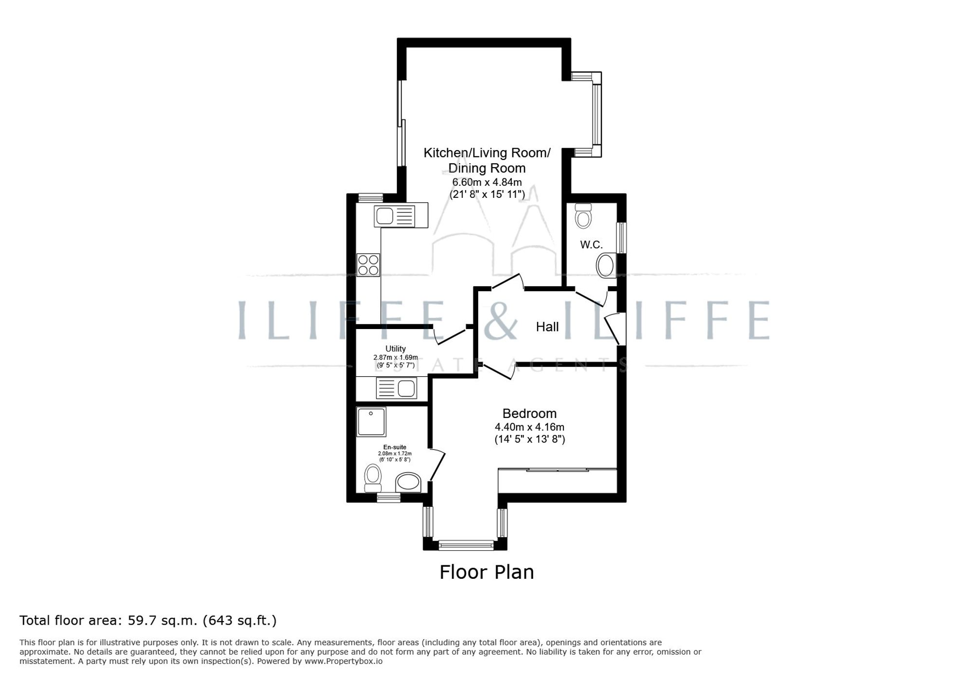 58a London Road, Faversham floorplan