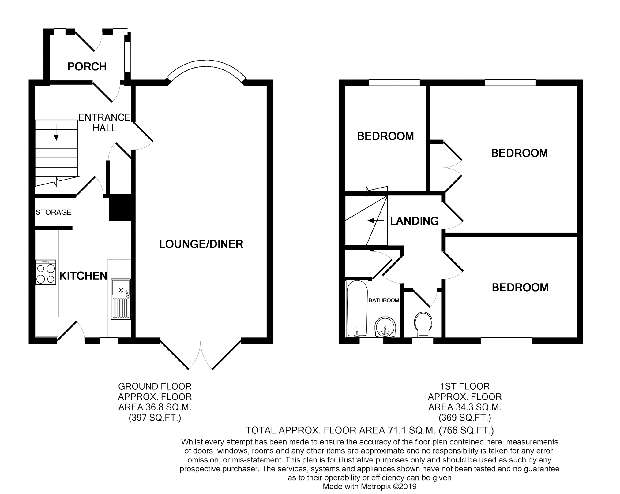 3 Bedrooms Terraced house to rent in Peveral Walk, Basingstoke RG22