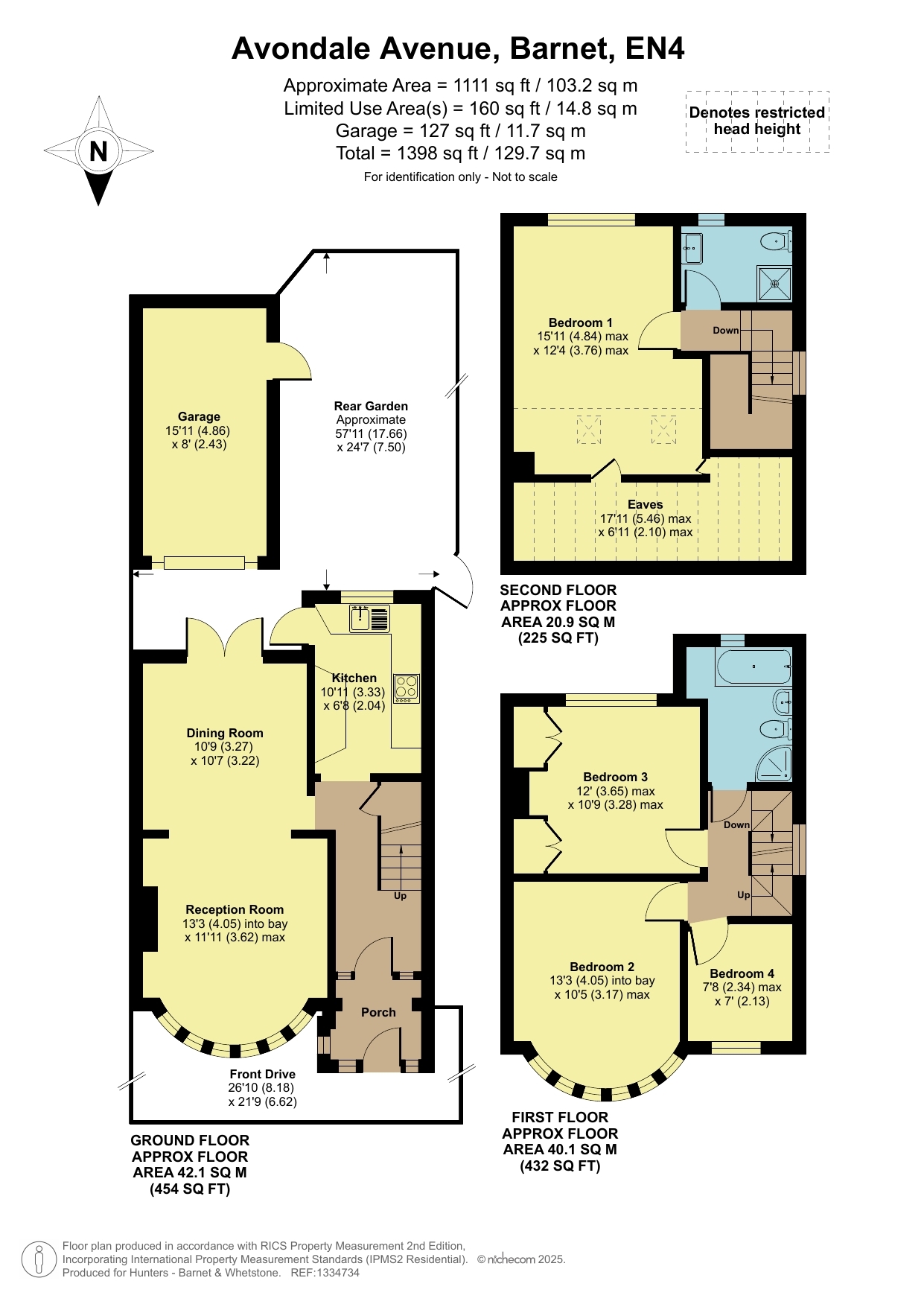 41, Avondale Avenue, Barnet floorplan