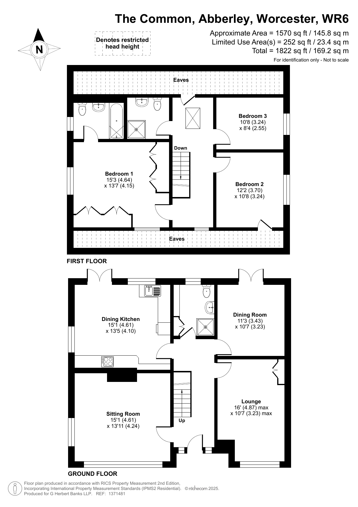Ennerdale, The Common, Worcester floorplan