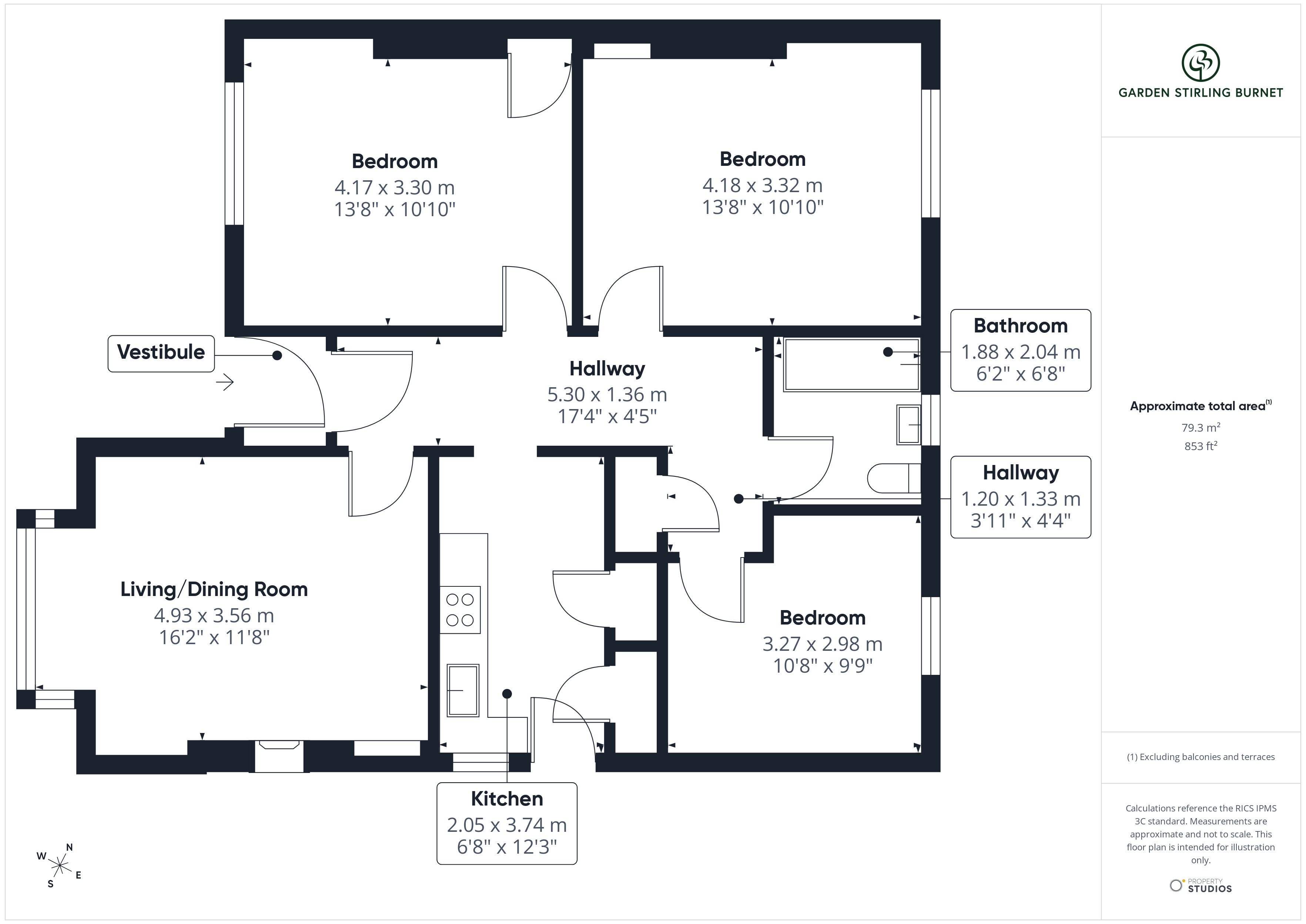 1, Southhouse Road, Edinburgh floorplan