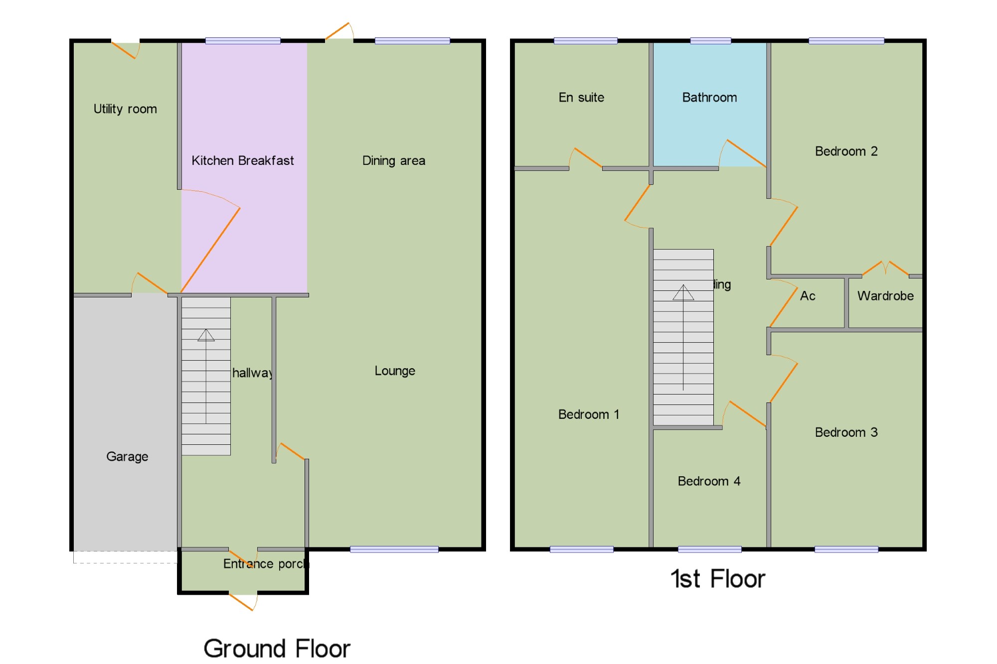 4 Bedrooms Terraced house for sale in Hazel Close, Crawley Down, West Sussex RH10