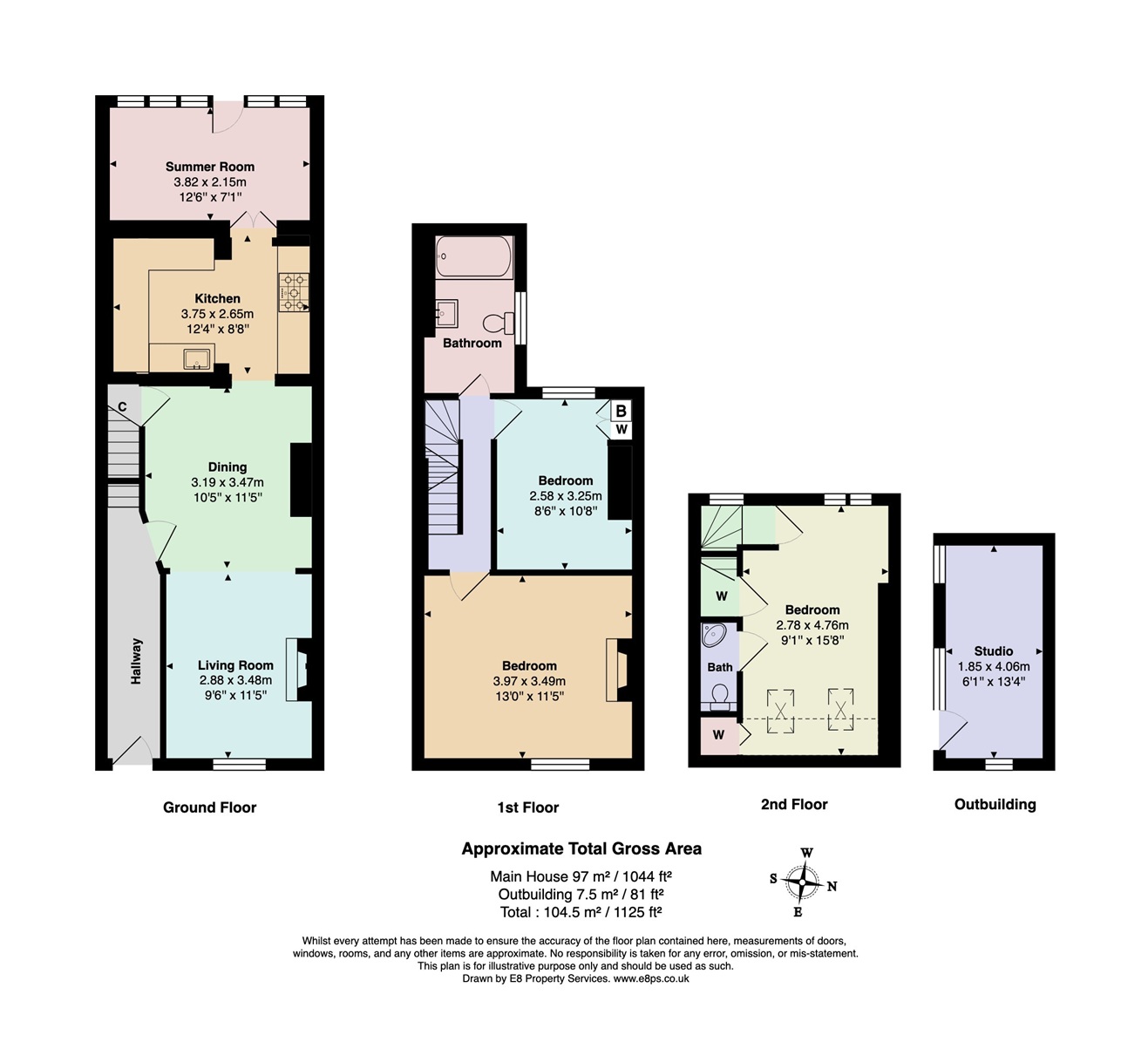 Tyndale Road, Oxford floorplan