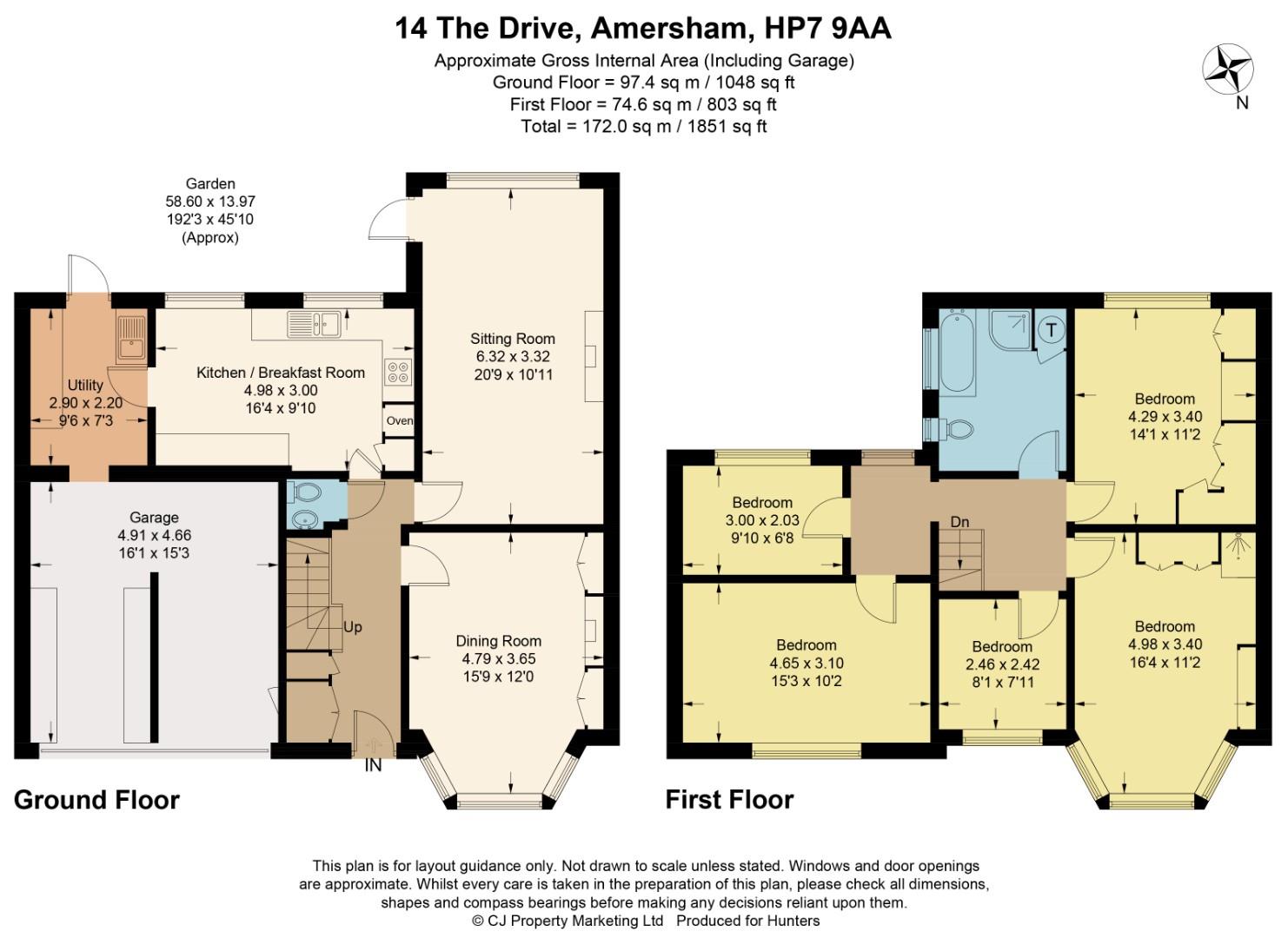 14, The Drive, Amersham floorplan