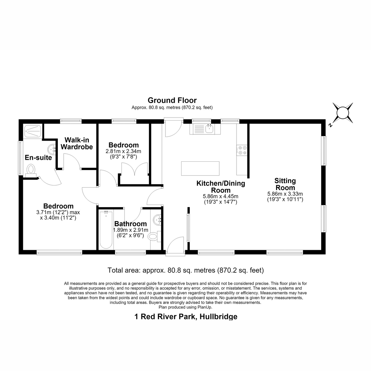 1, Red river country Park, Essex floorplan