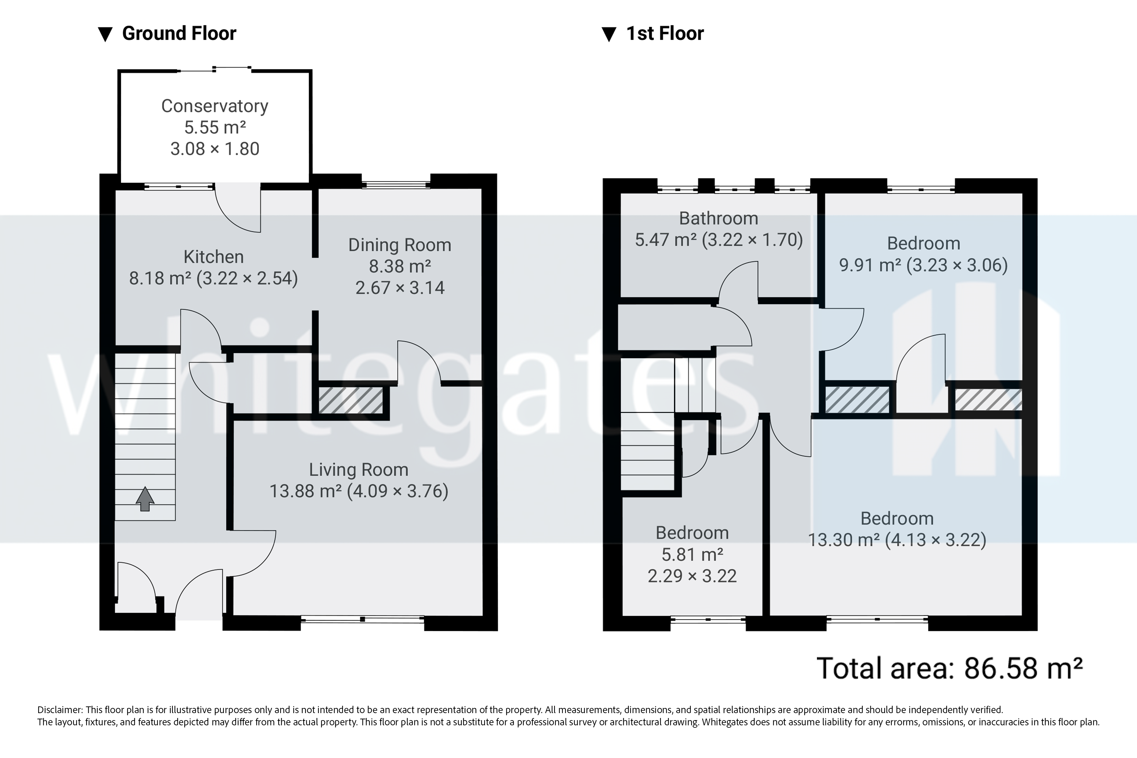 182, Damwood Road, Merseyside floorplan