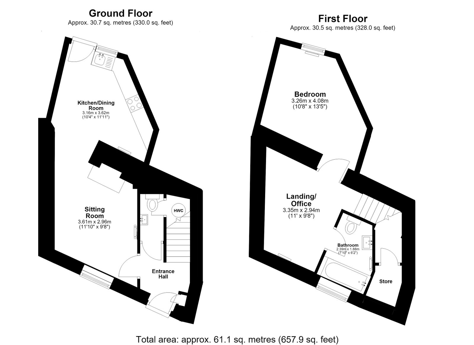 3A,Westie Lodge, Hampton Street, Tetbury floorplan