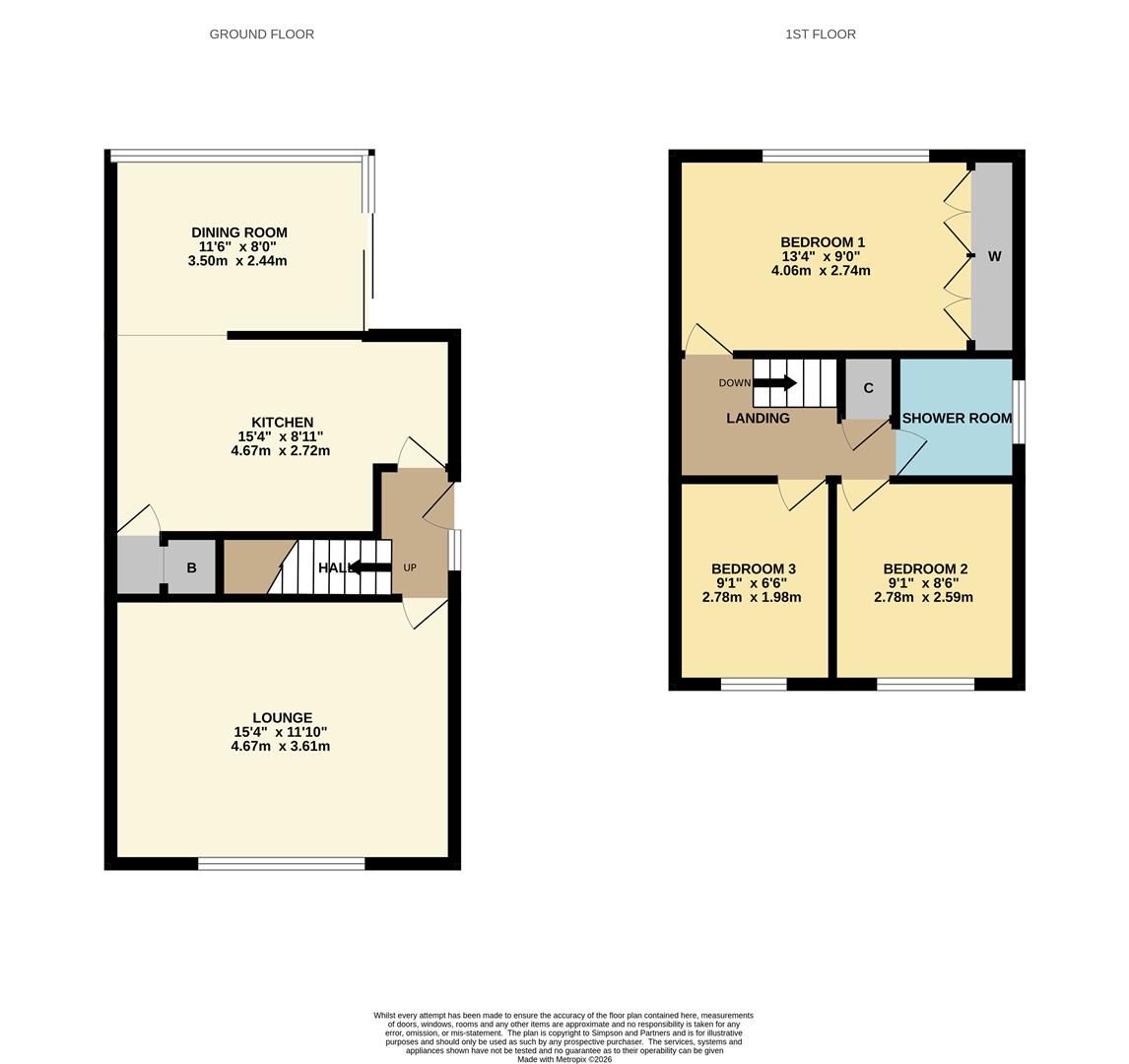 6, Severn Court, Burton Latimer floorplan