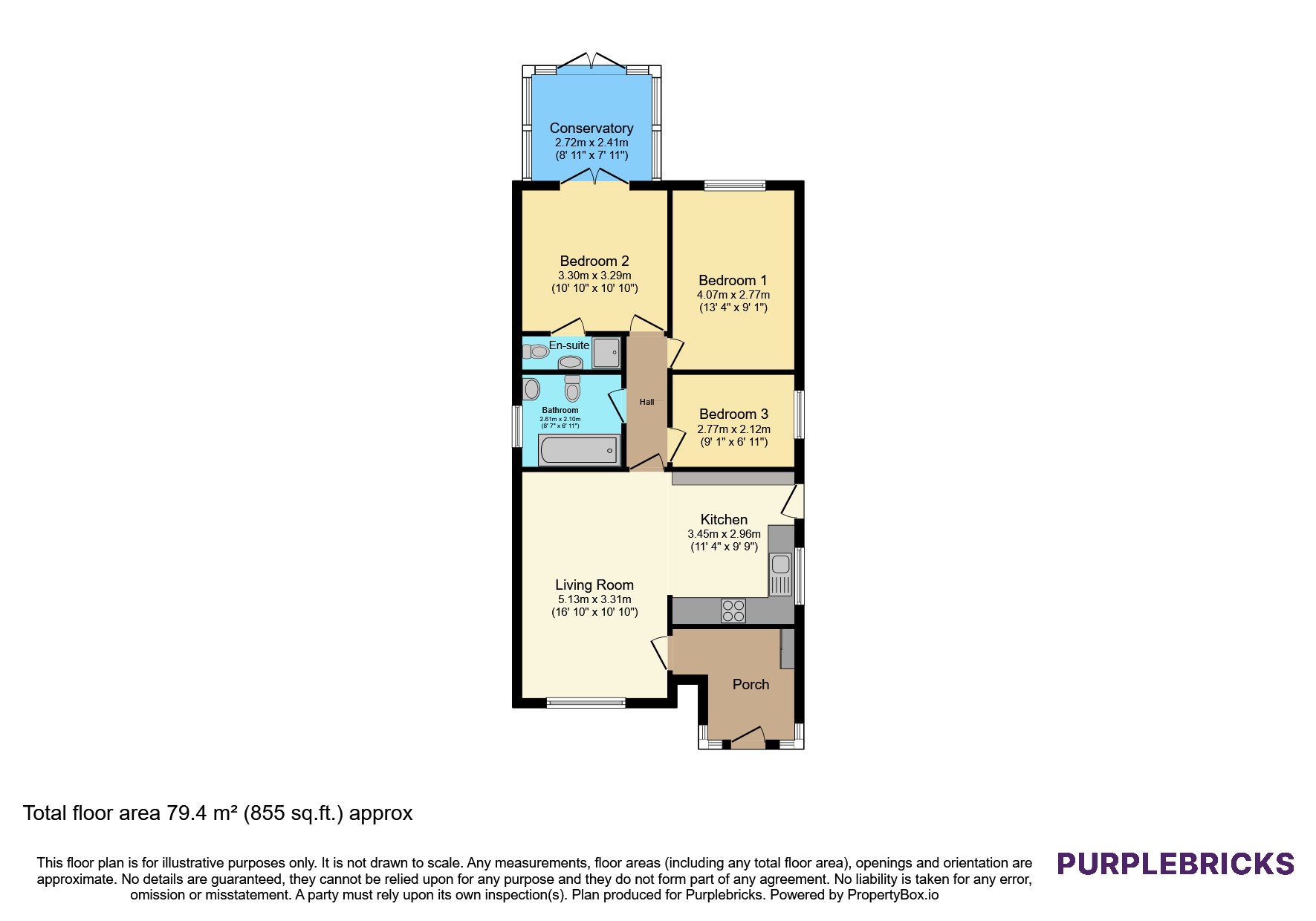 38, Primrose Close, Southport floorplan