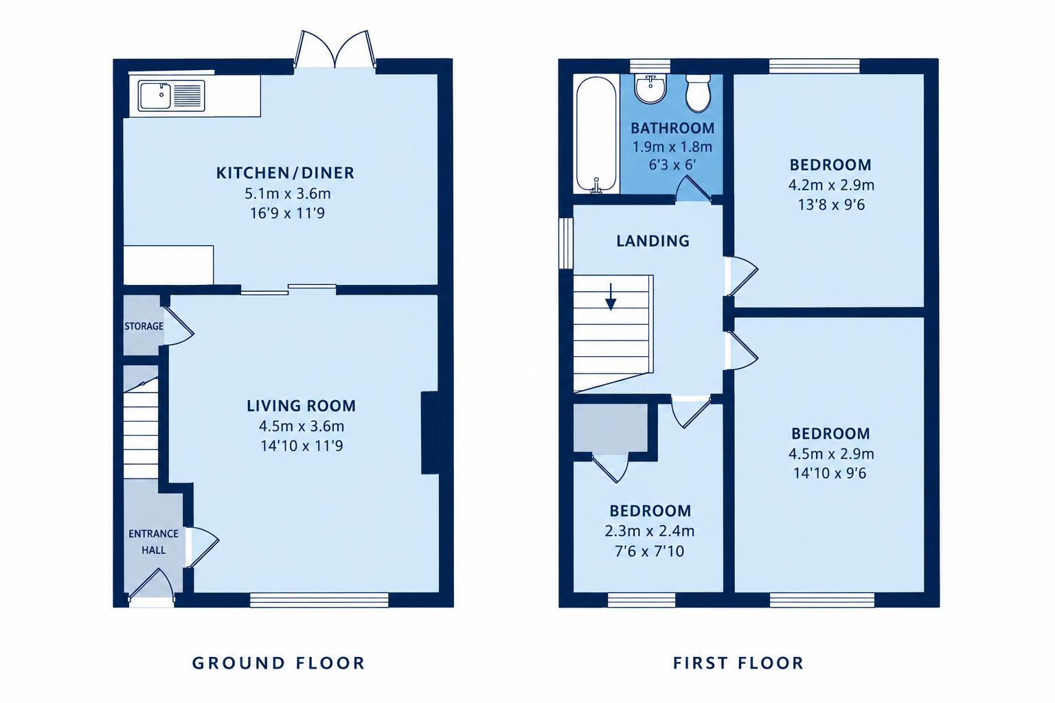 Dovenby Fold, Wigan floorplan