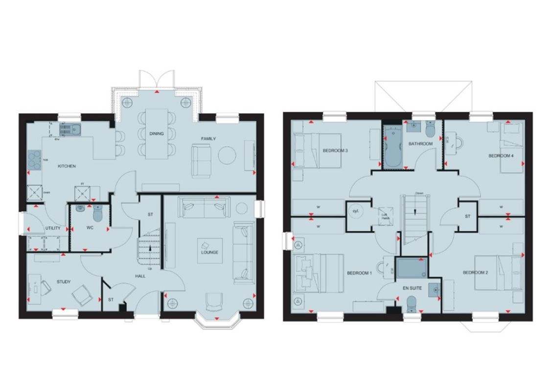 The Breydon, Leventhorpe Chase, Sawbridgeworth floorplan
