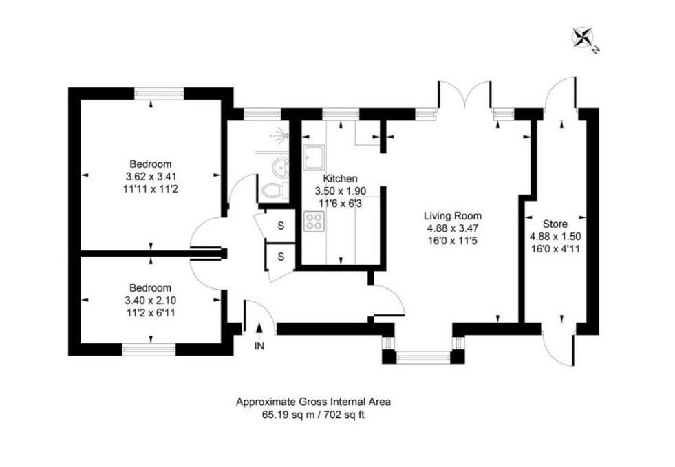 13, Queens Way, Shenley floorplan