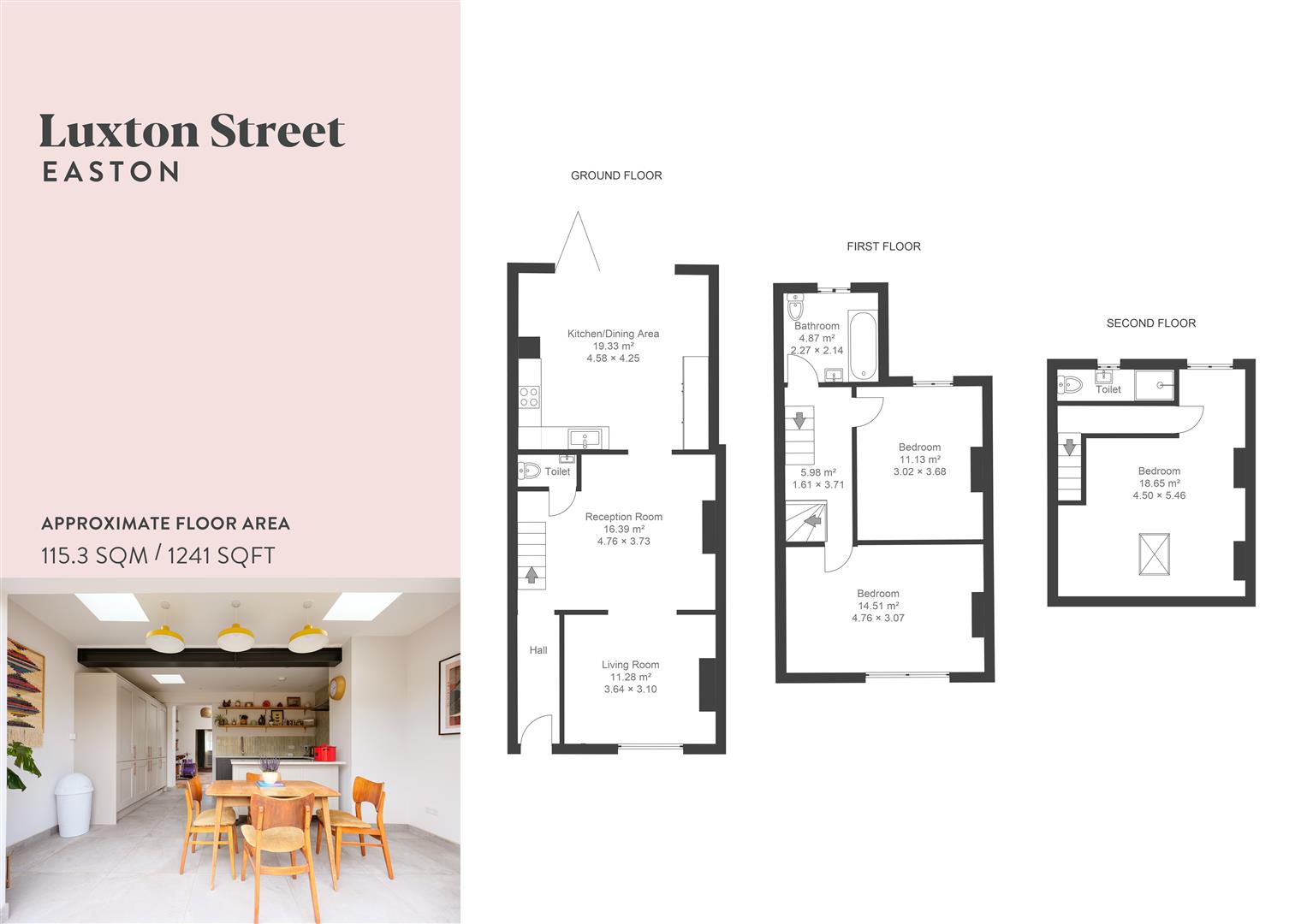 1, Luxton Street, Bristol floorplan