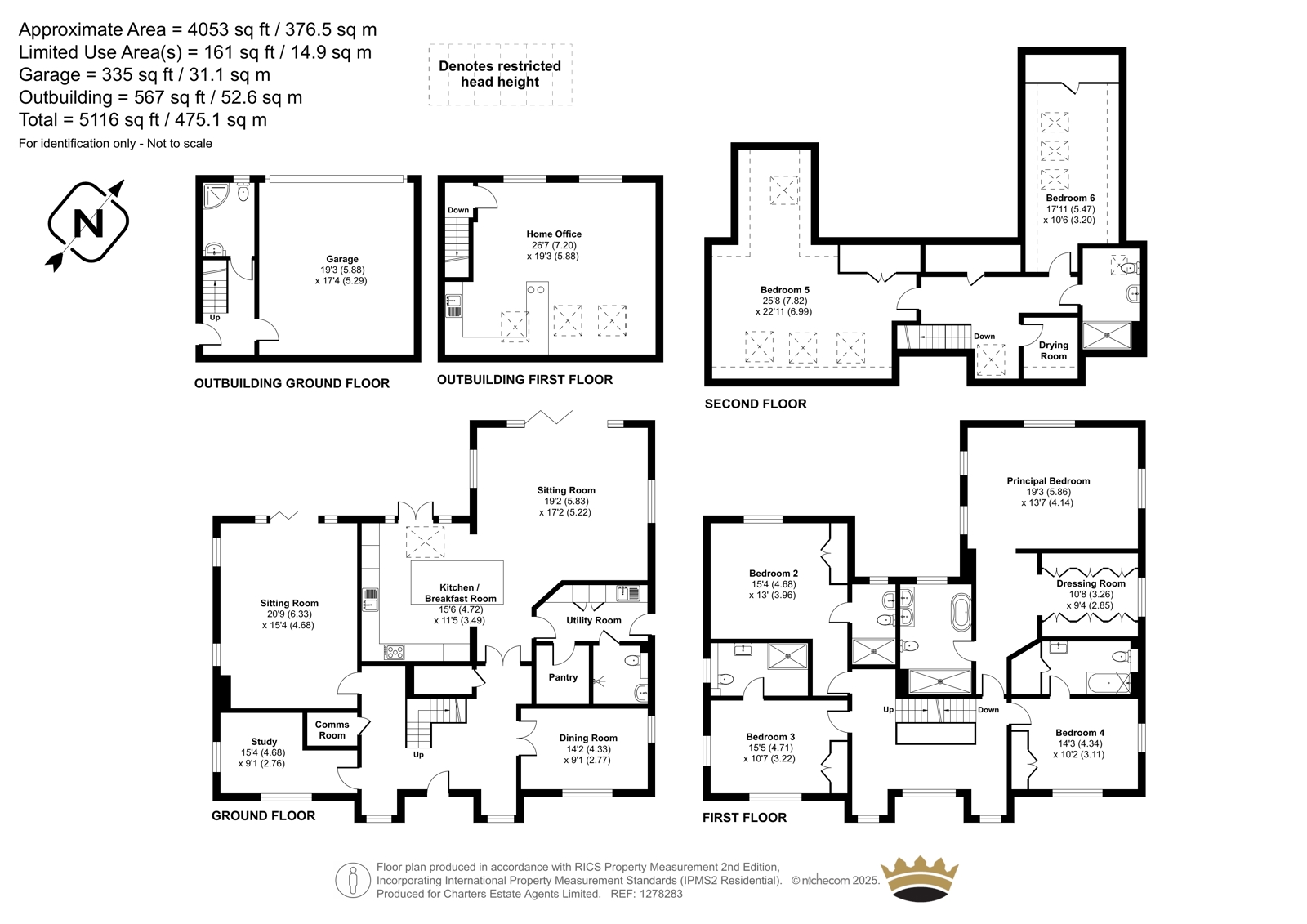 7, The Lawns, Hampshire floorplan
