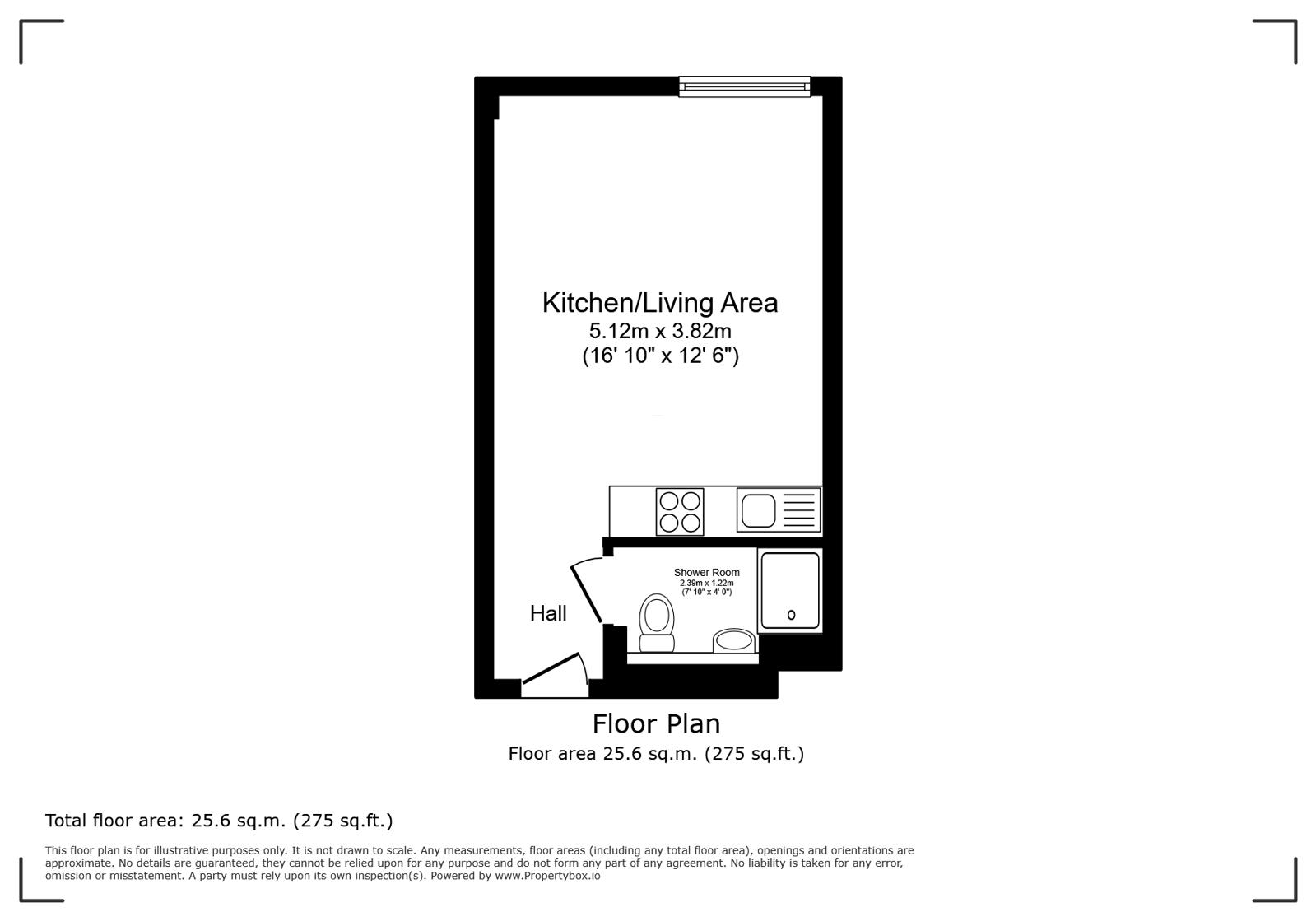 Flat 137, The Round House,, Gunwharf Quays, Hampshire floorplan