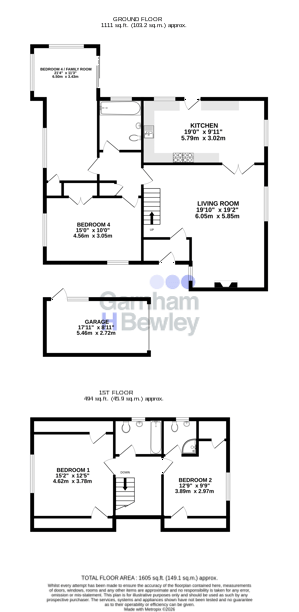 37, Beacon Hill, Lingfield floorplan