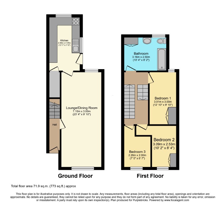 193, Regent Street, Kettering floorplan