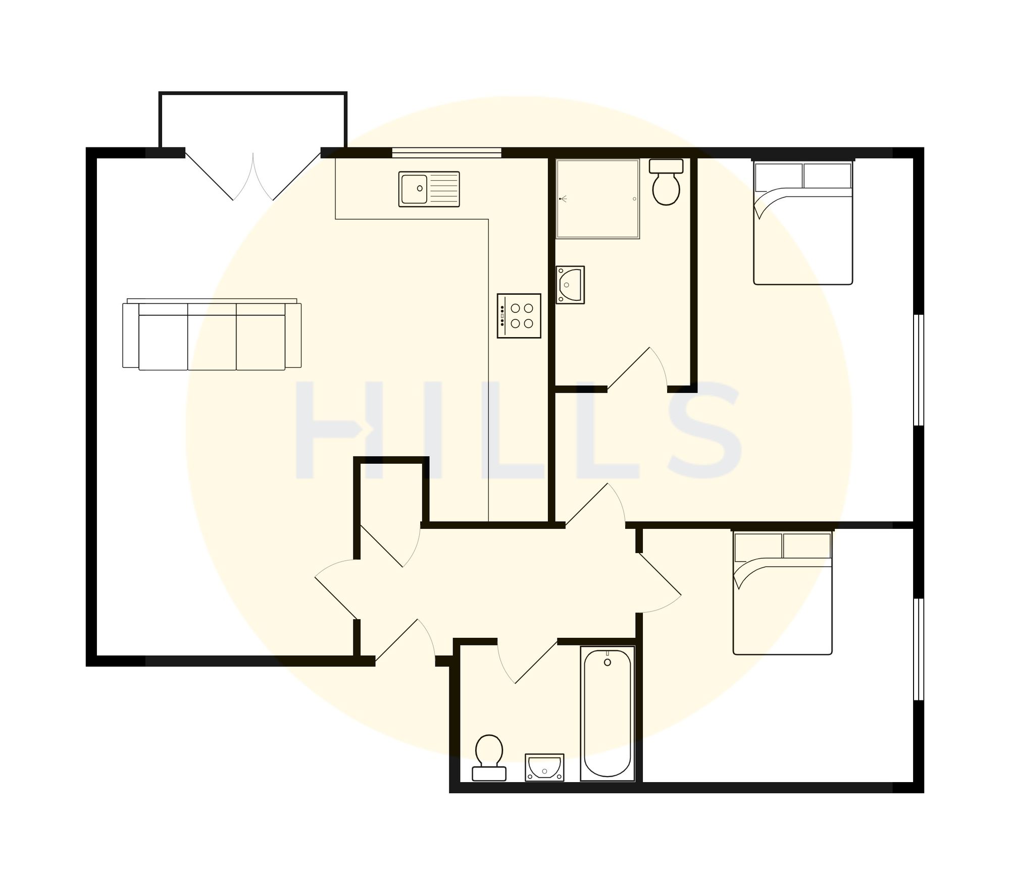 34 Verdant Lane, Manchester floorplan