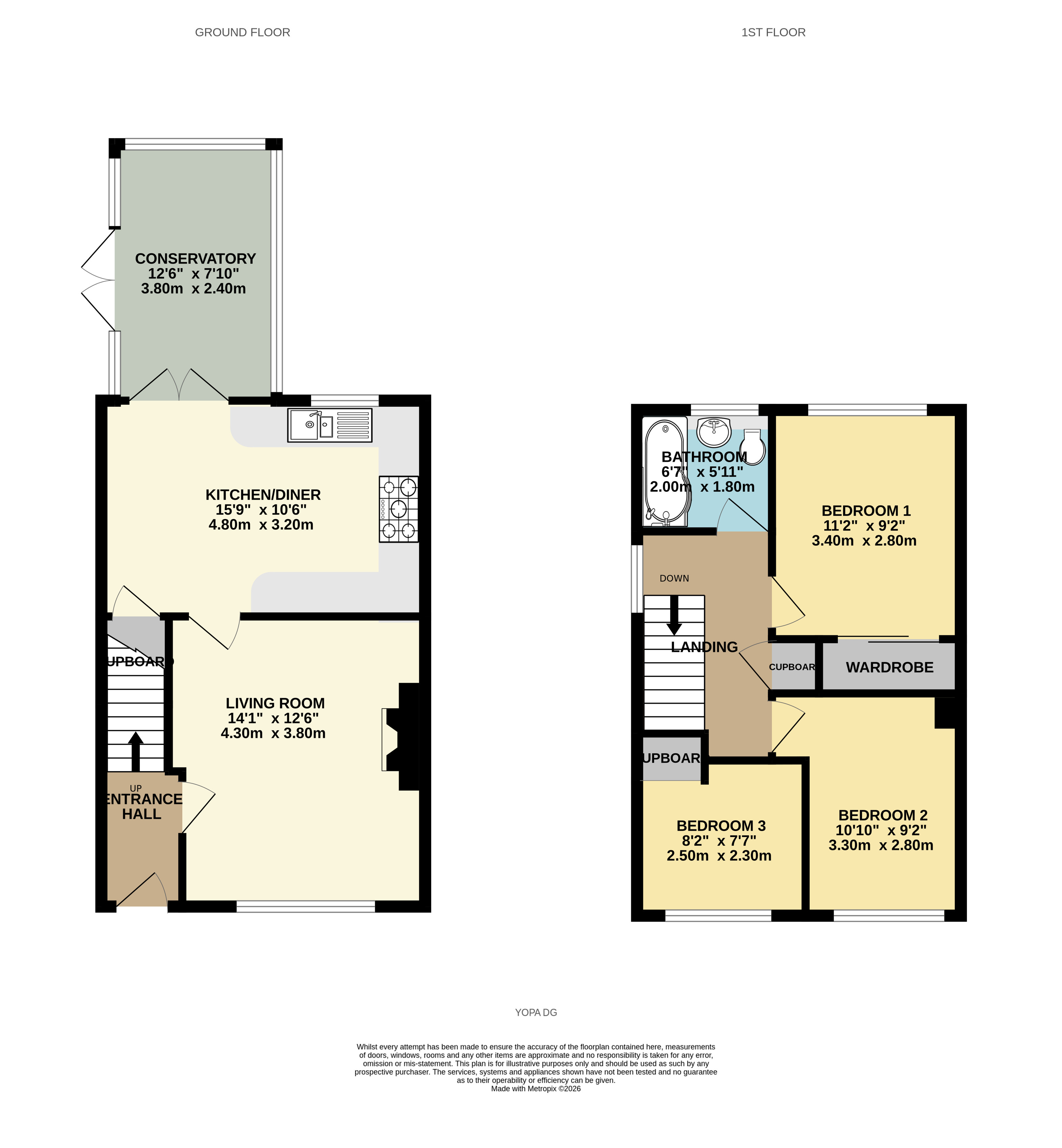 23, Grieve Walk, Dumfries floorplan